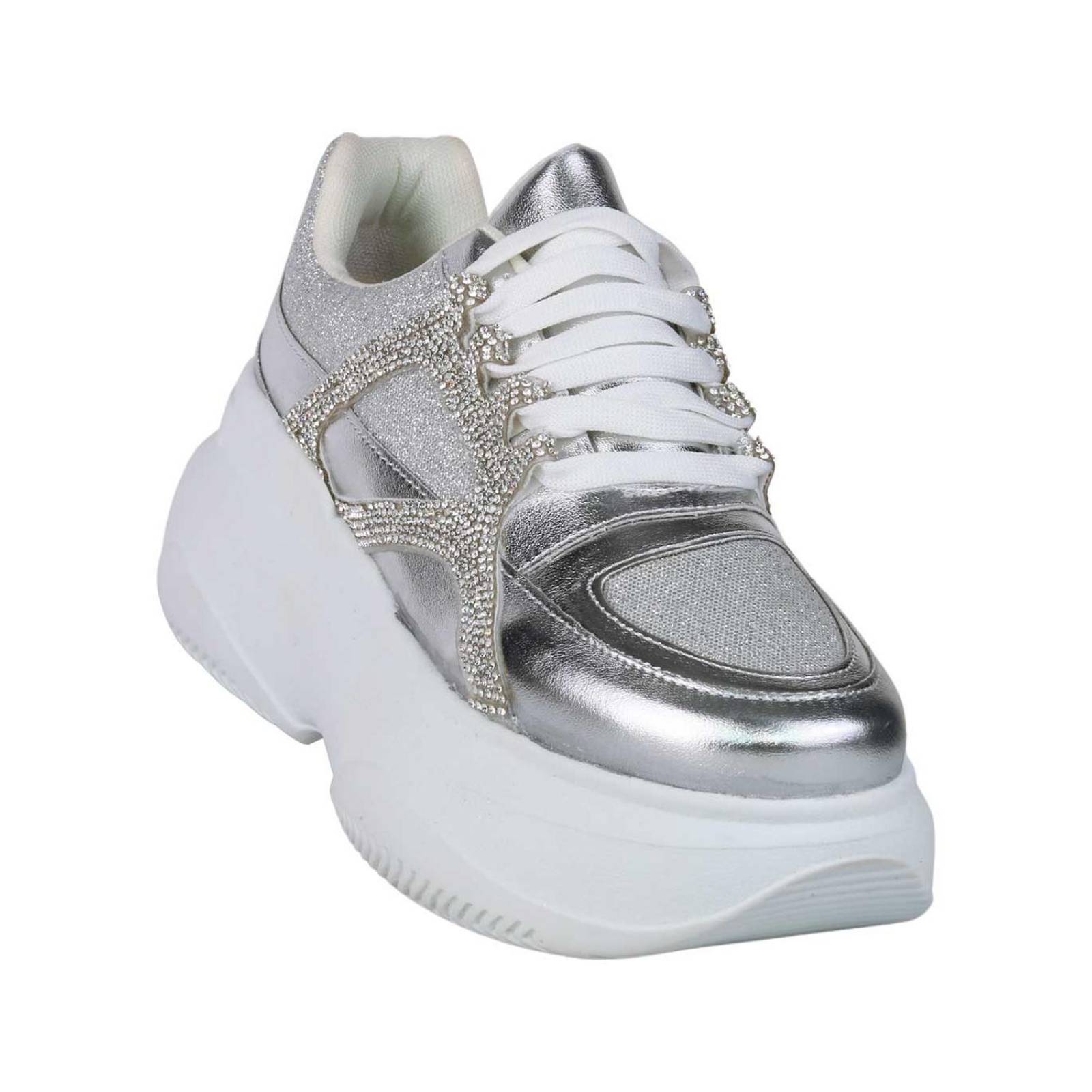Tenis Mujer Casual Plataforma Oro Coshi Coshi 13004003 