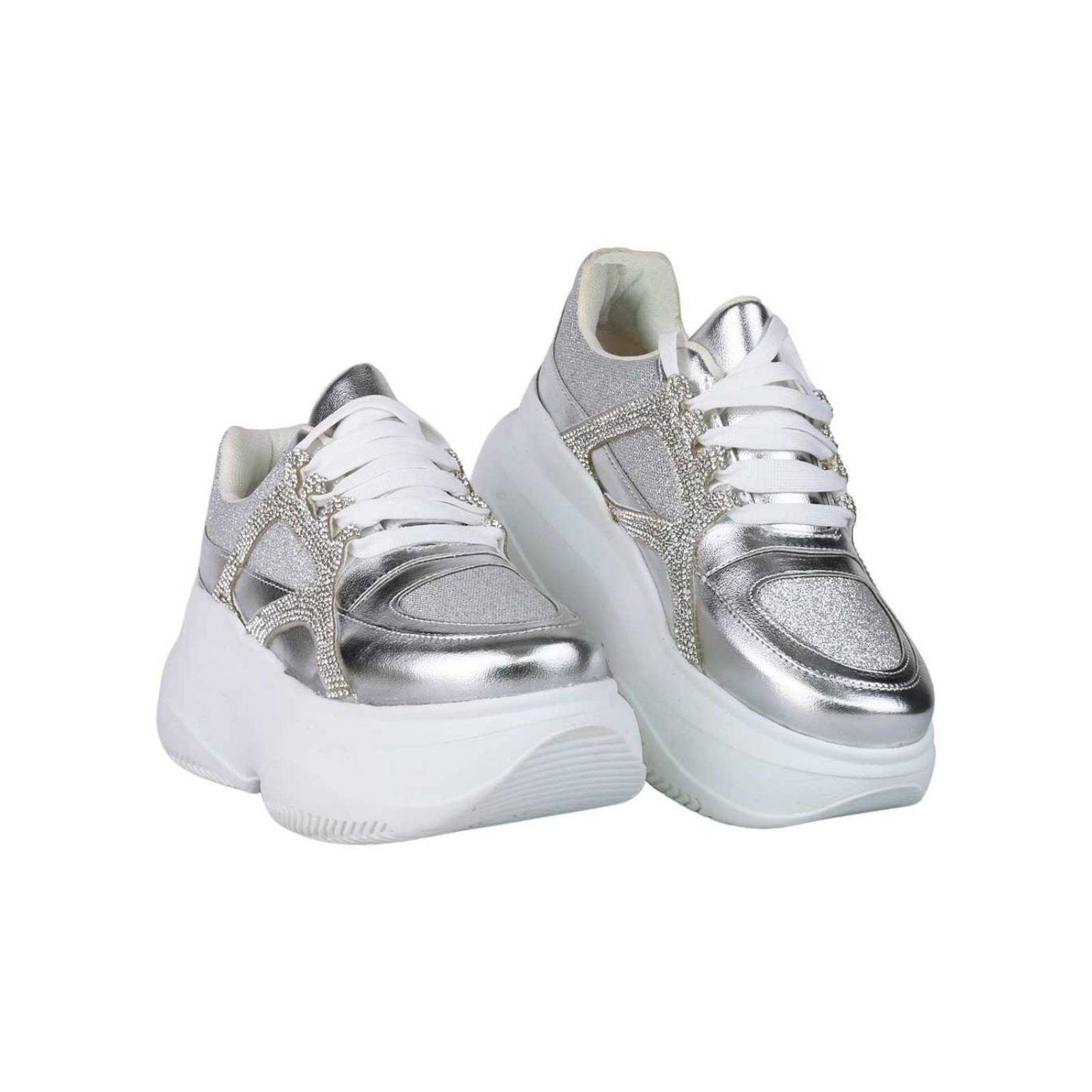 Tenis Mujer Casual Plataforma Oro Coshi Coshi 13004003 