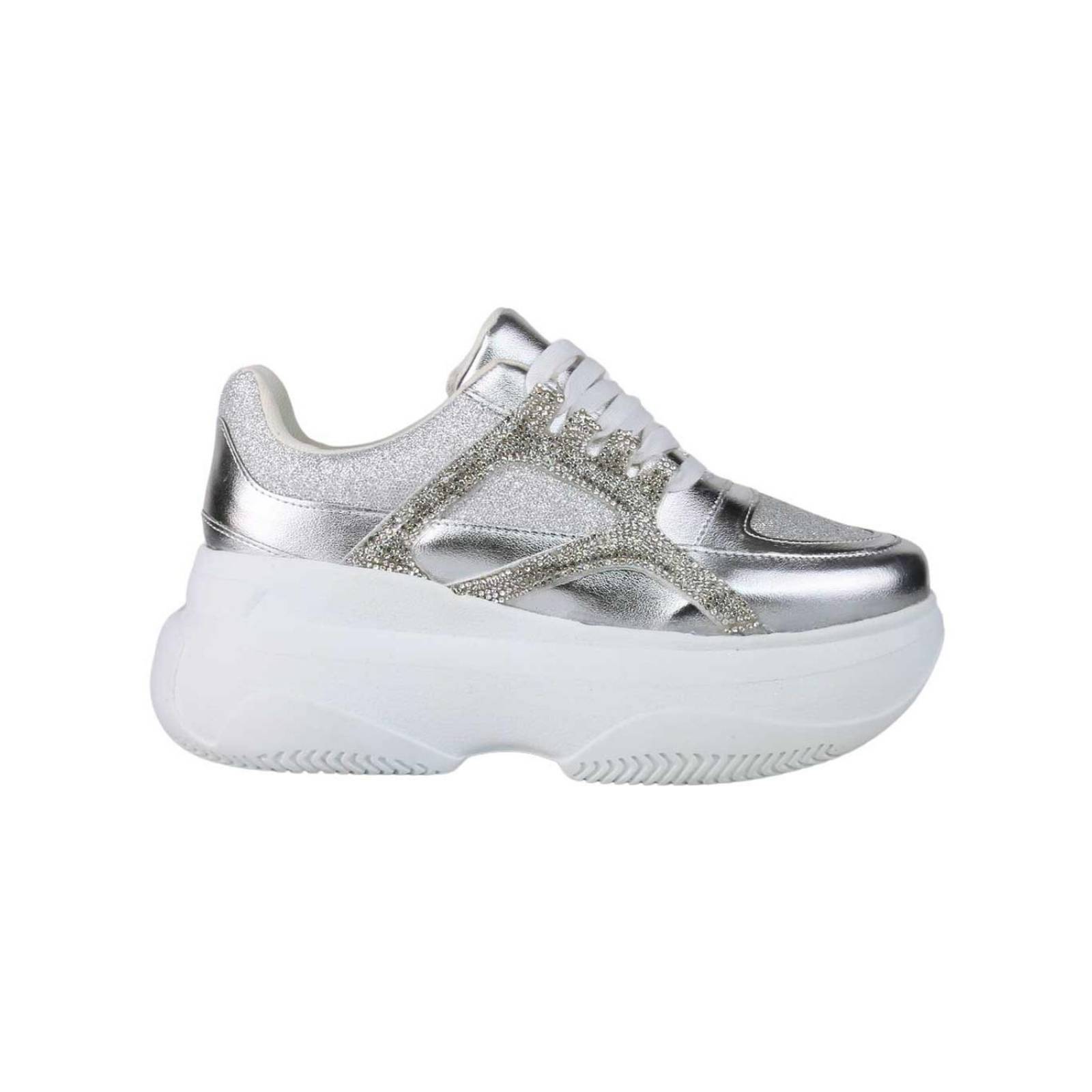 Tenis Mujer Casual Plataforma Oro Coshi Coshi 13004003 