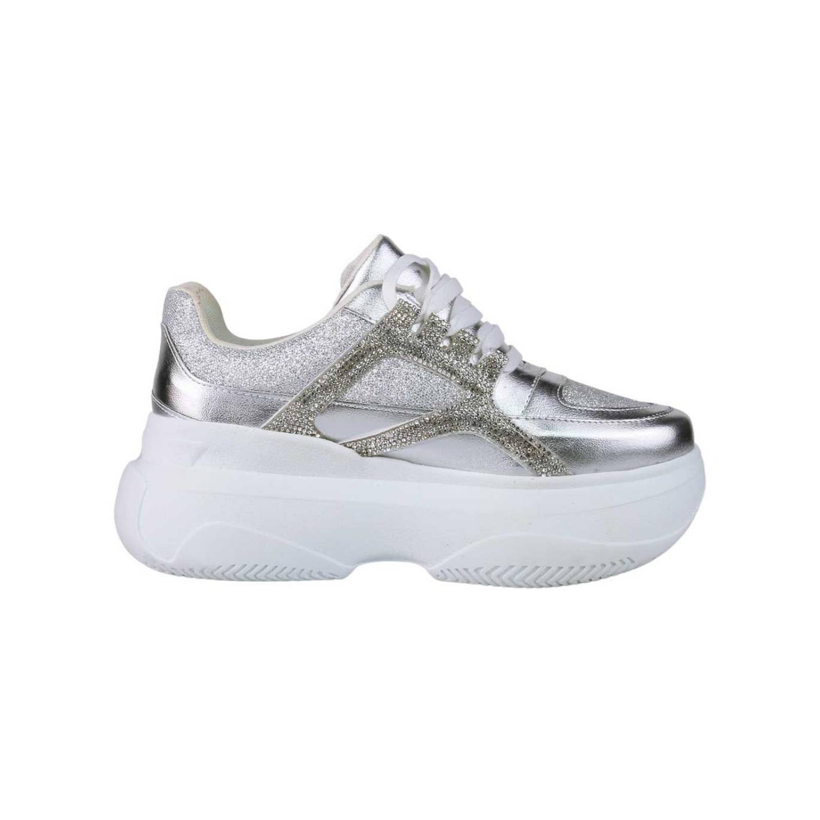 Tenis Mujer Casual Plataforma Oro Coshi Coshi 13004003 