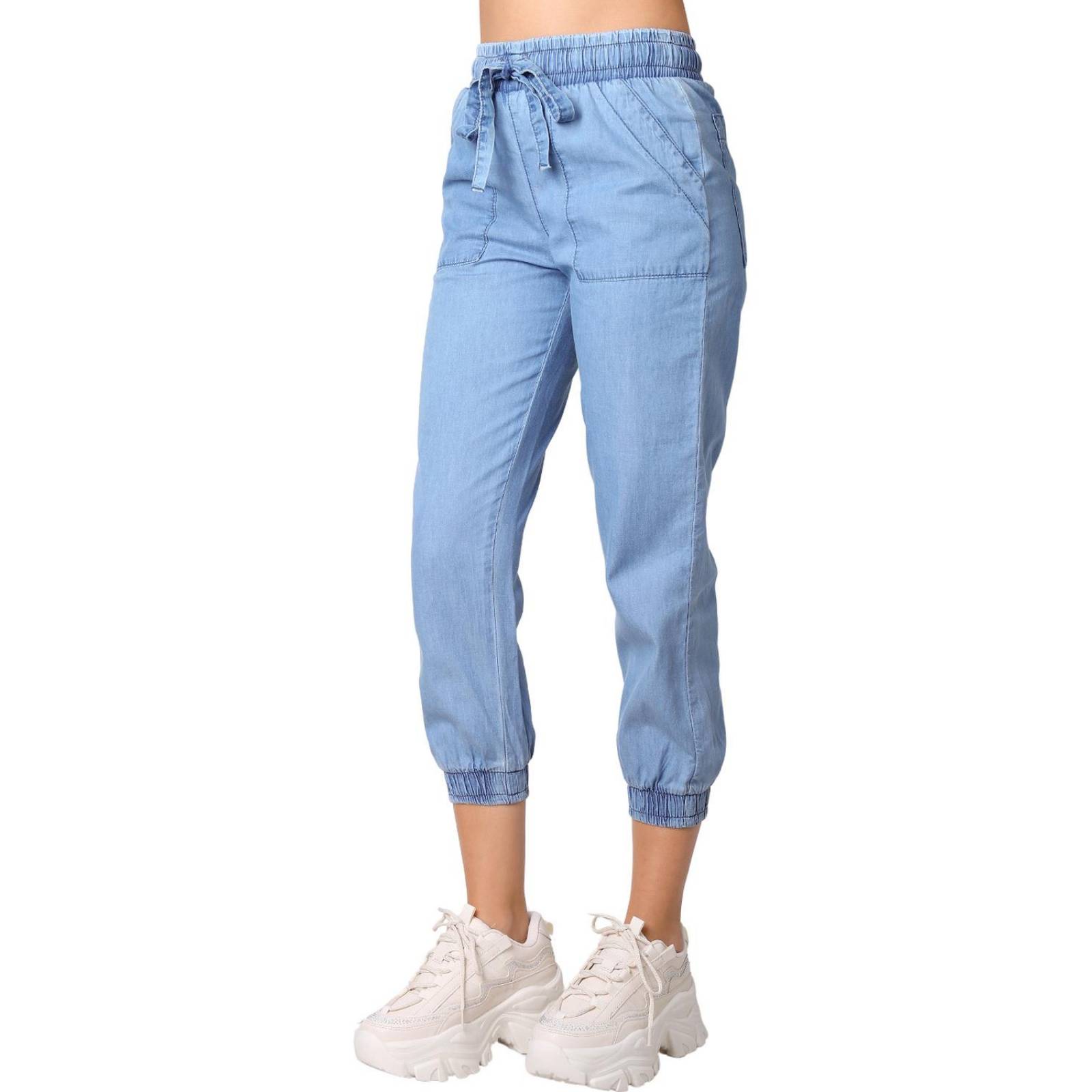 Jeans Mujer Moda Jogger Azul Furor 62106815 .
