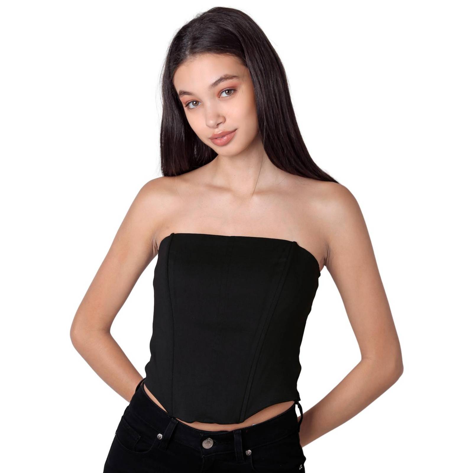 Blusa Mujer Negro Stfashion 64105053 .