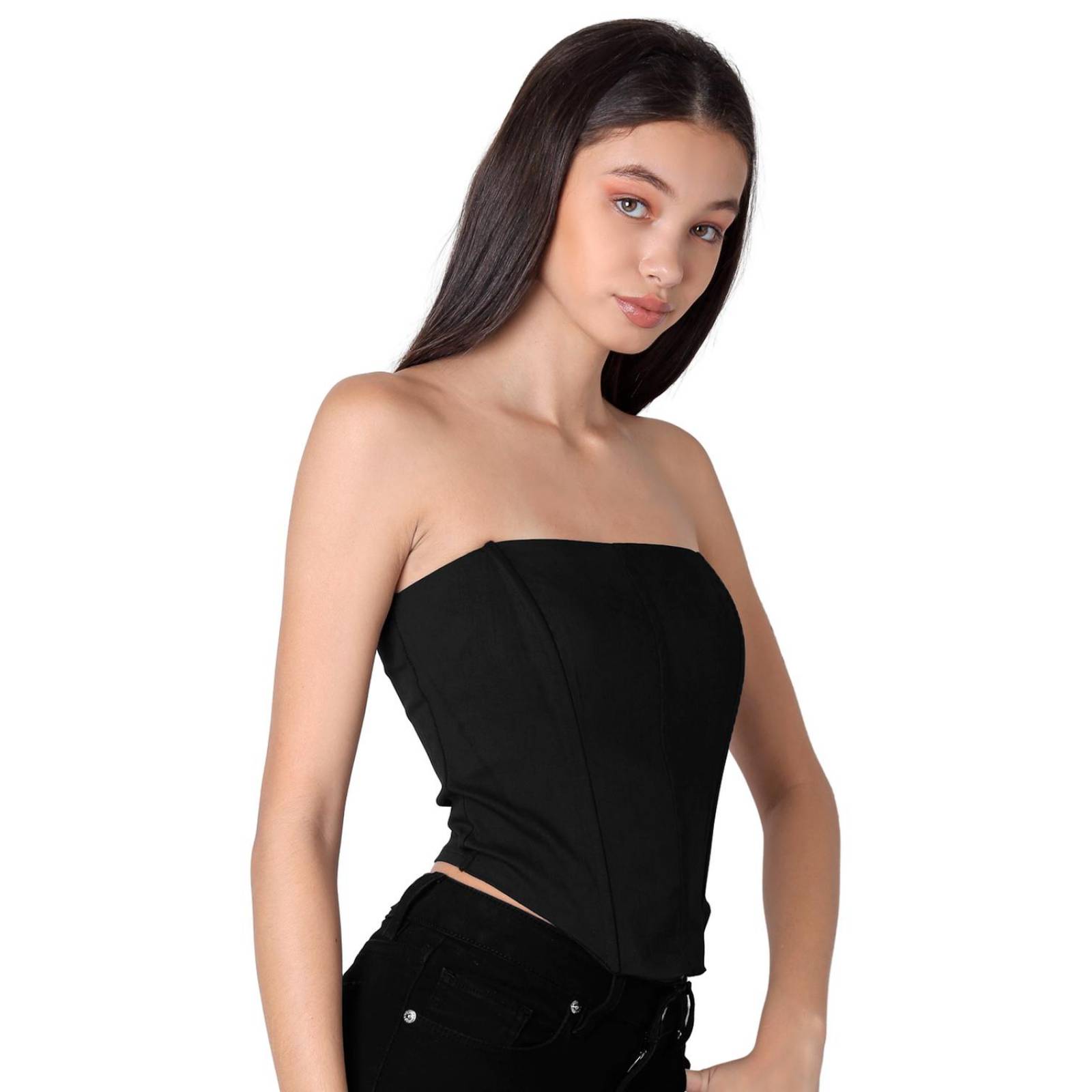 Blusa Mujer Negro Stfashion 64105053 .