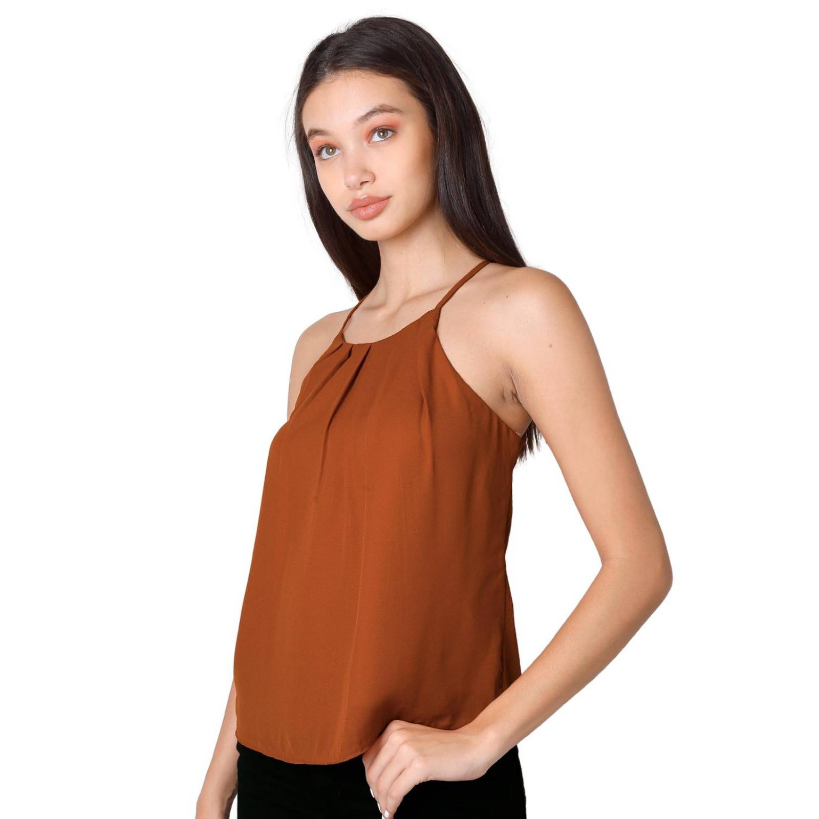 Blusa Mujer Naranja Stfashion 64105003 .
