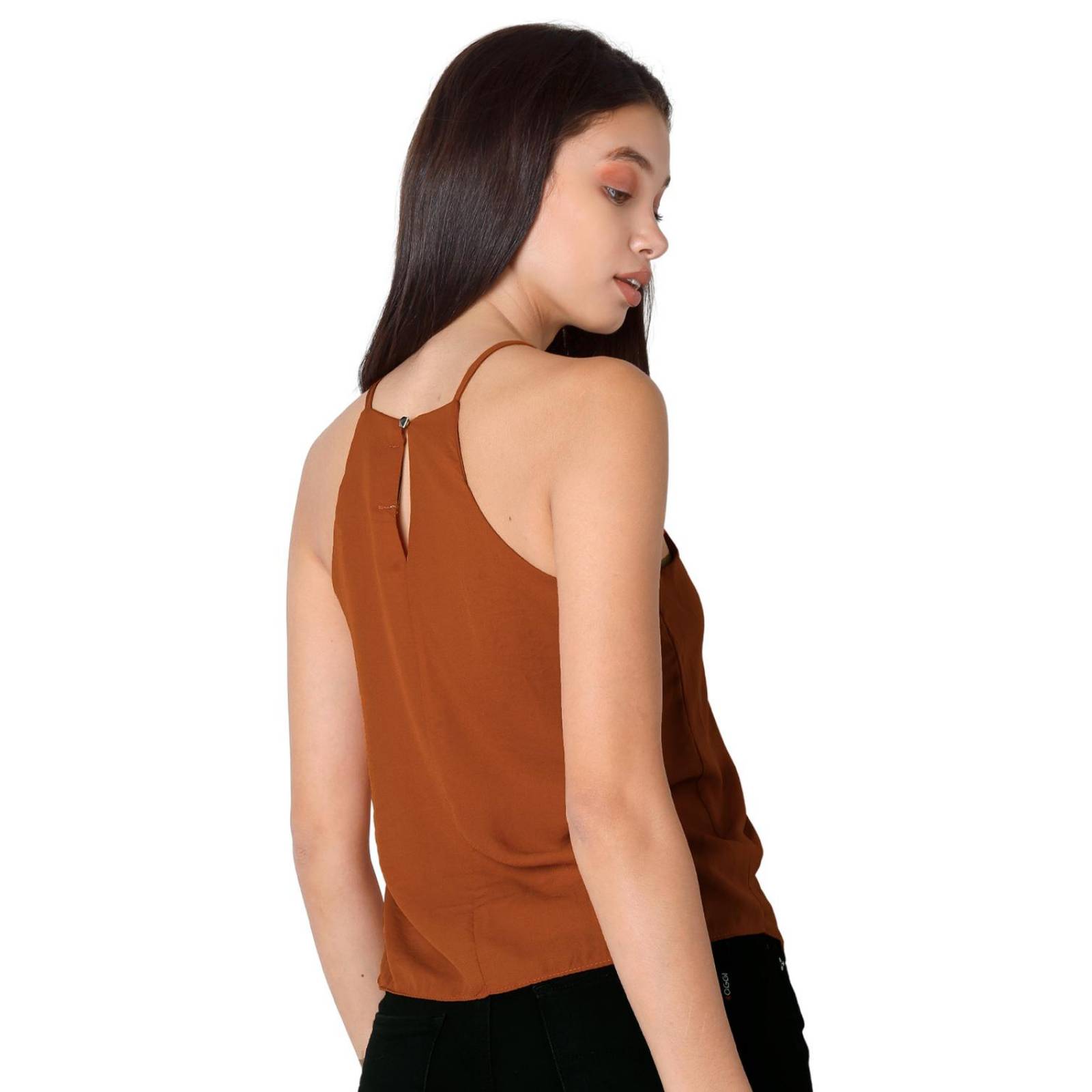 Blusa Mujer Naranja Stfashion 64105003 .