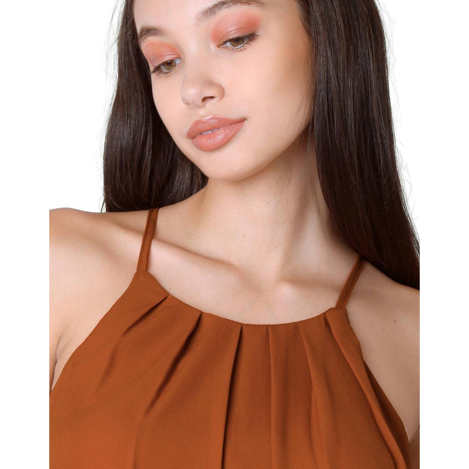 Blusa Mujer Naranja Stfashion 64105003 .