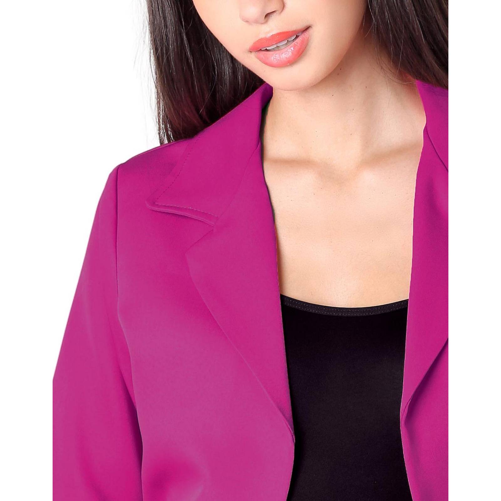 Saco Mujer Formal Blazer Rosa Stfashion 79305011 .