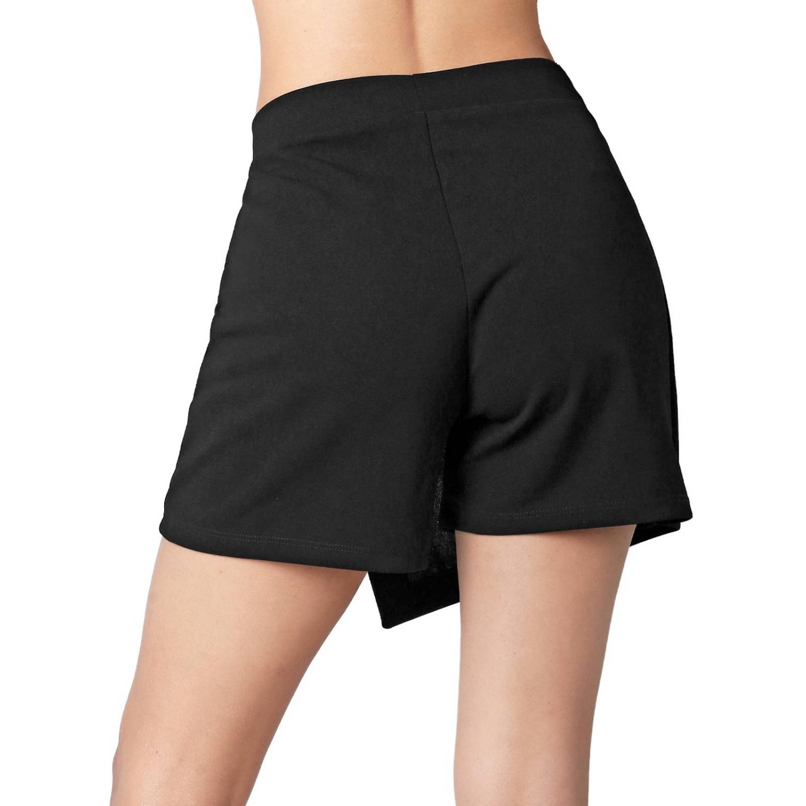 Falda Short Mujer Moda Negro Stfashion 79305018