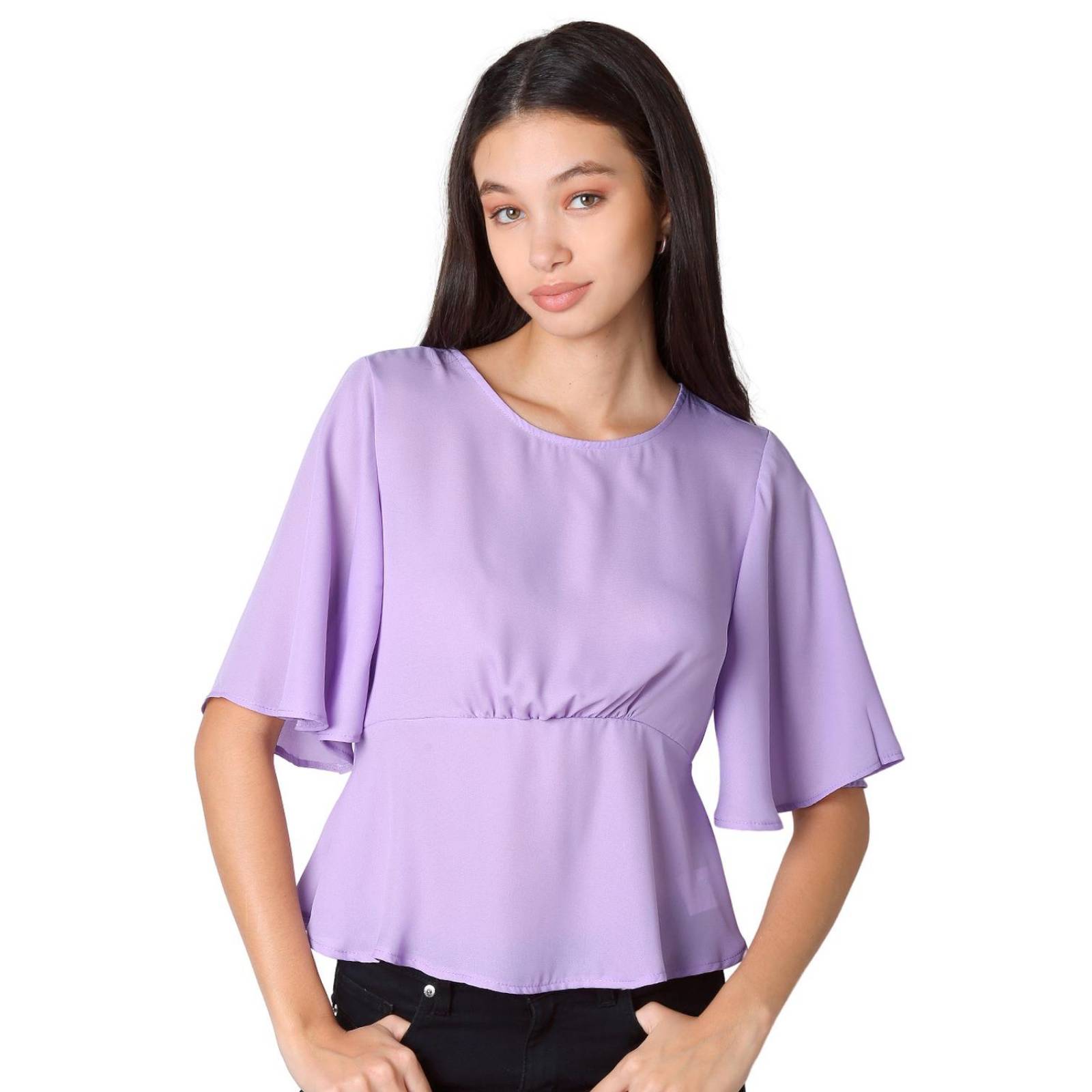 Blusa Mujer Lila Stfashion 79305007 .