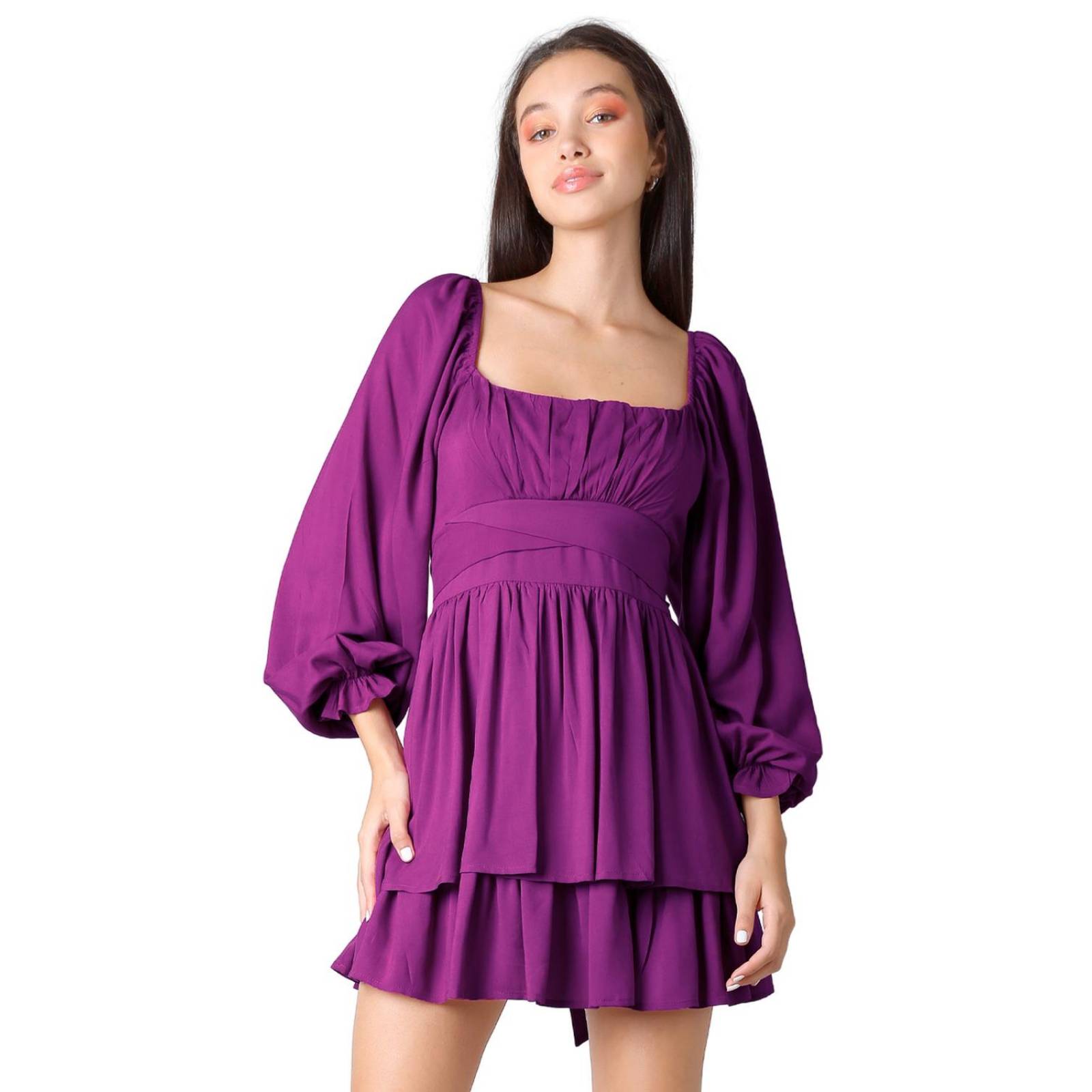 Vestido Mujer Formal Morado Stfashion 79304839 .