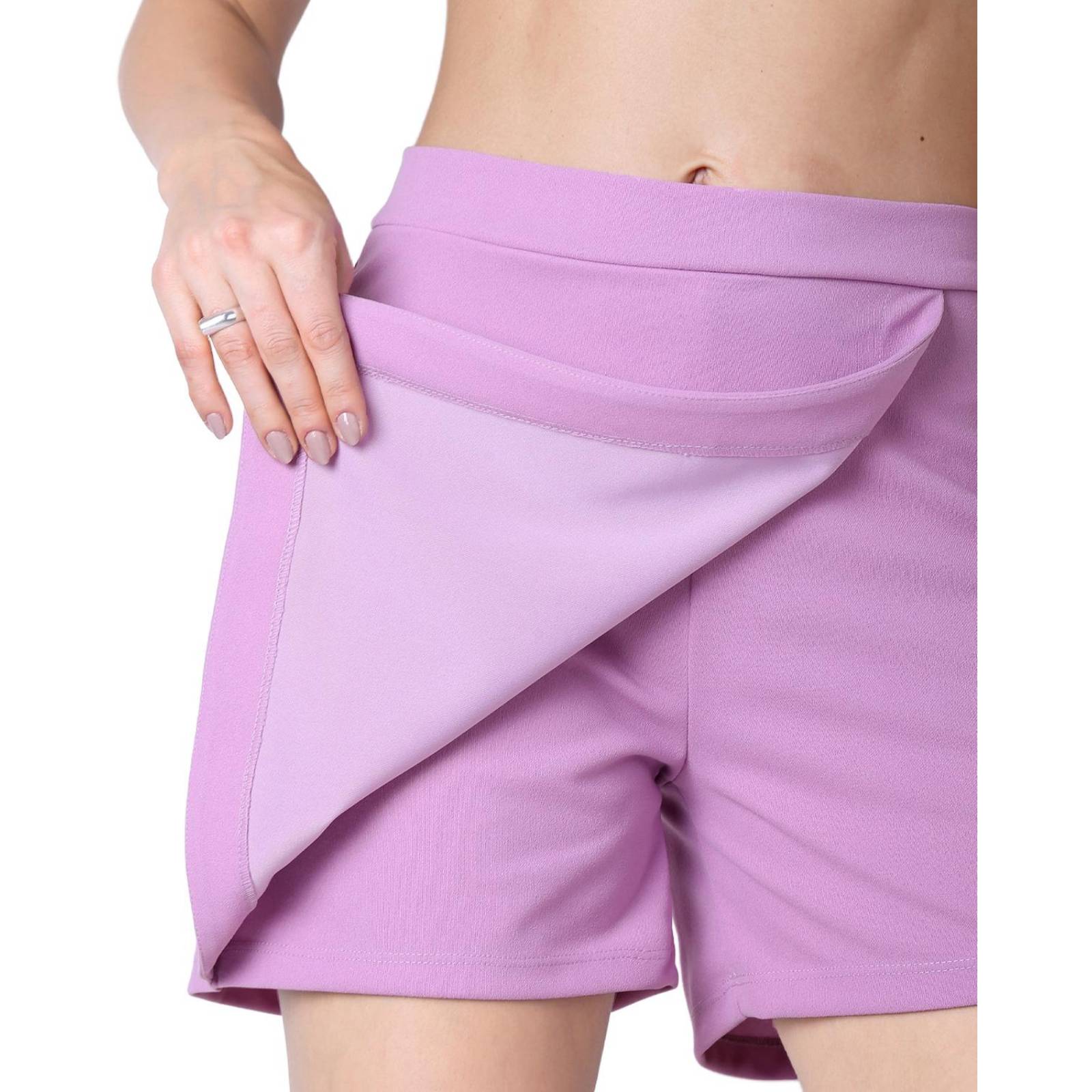 Falda Short Mujer Lila Stfashion 79305019 