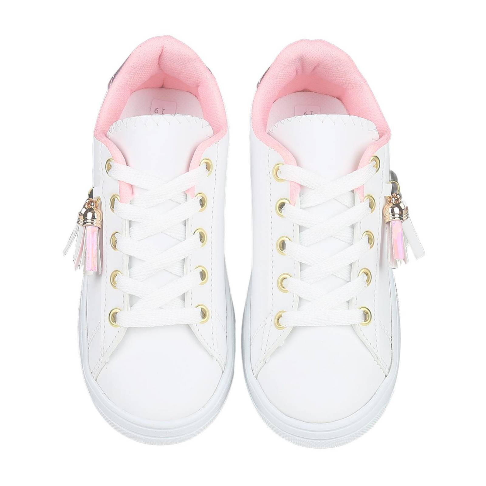 Tenis Niña Moda Piso Blanco Stfashion 12003700