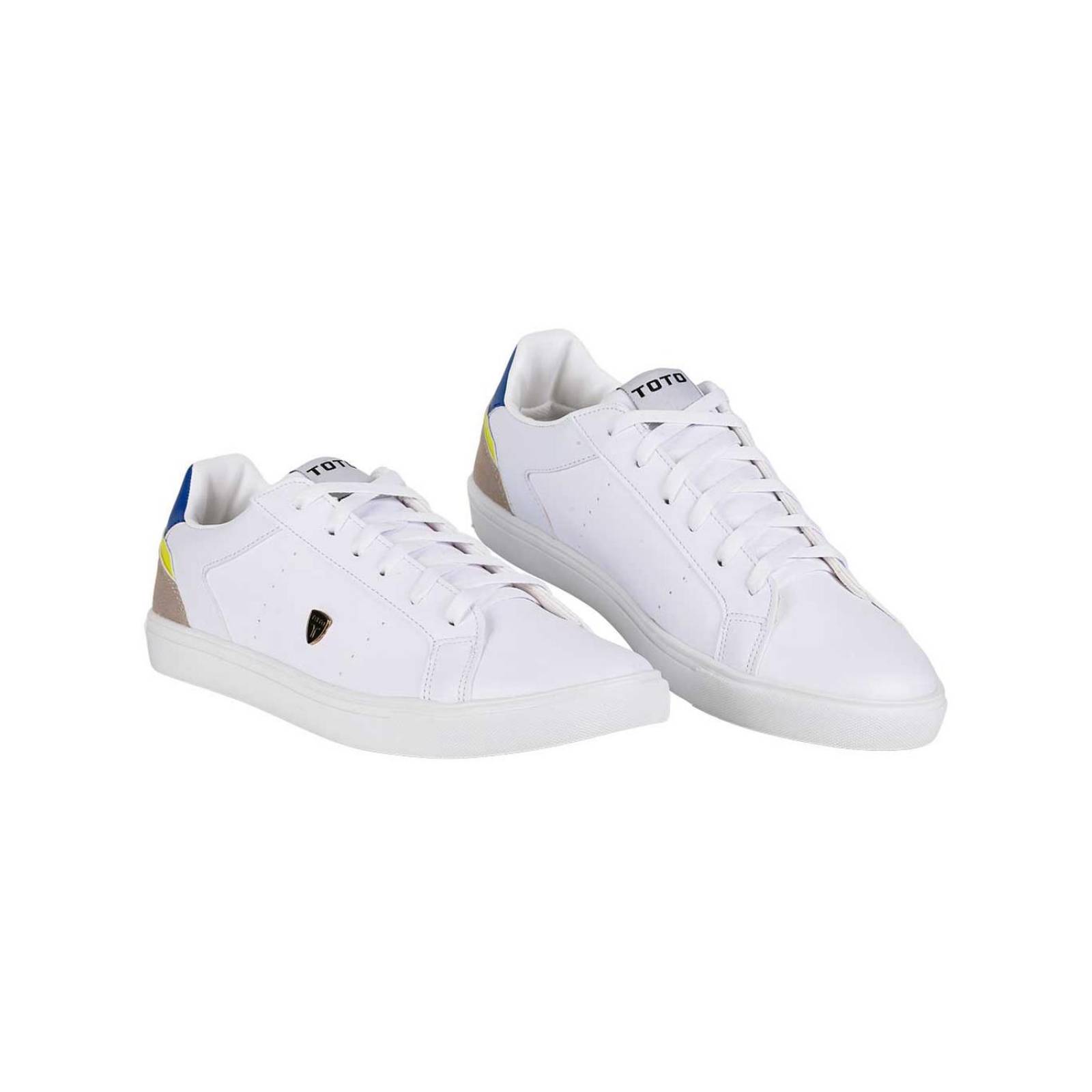 Tenis Hombre Casual Blanco Toto 07703903 