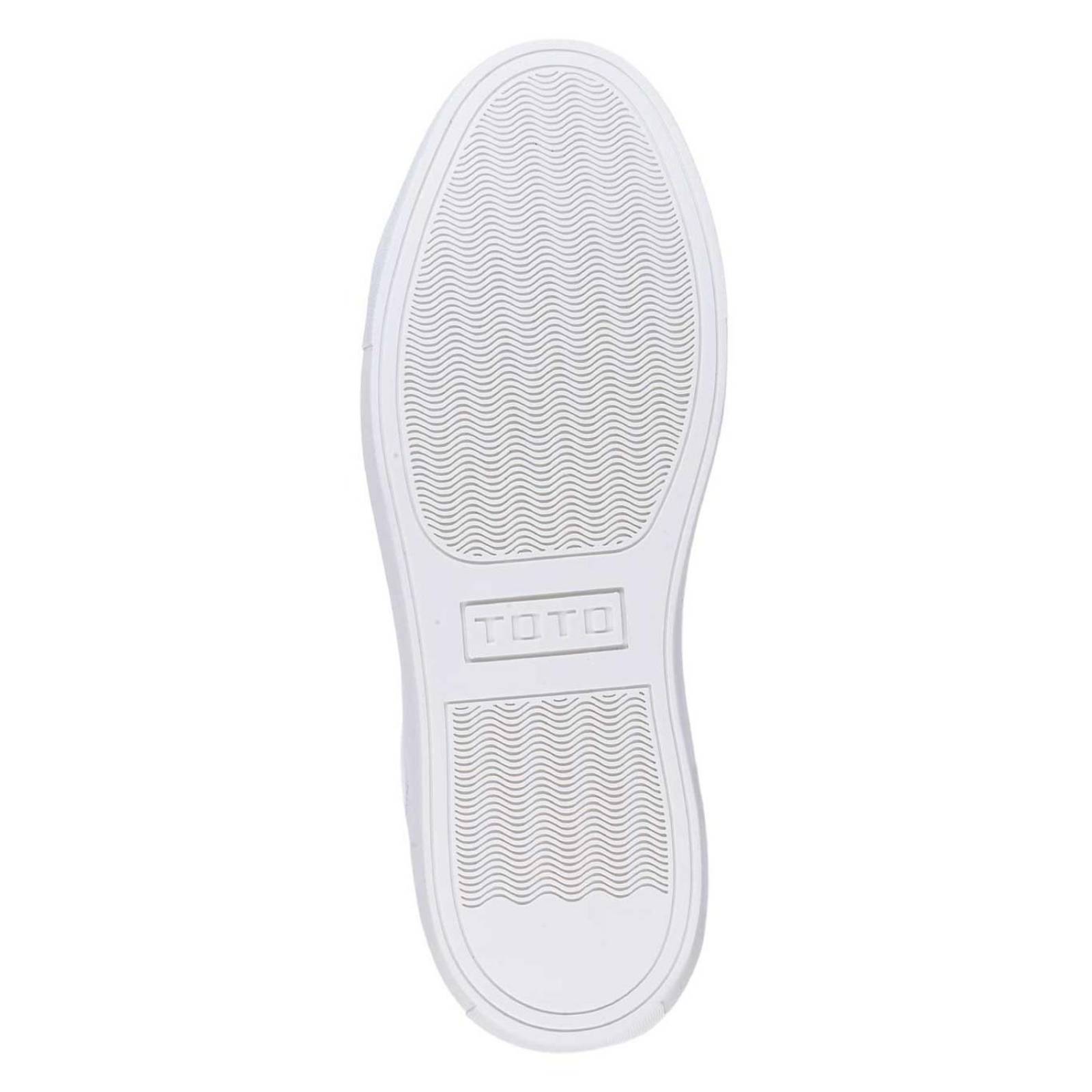 Tenis Hombre Casual Blanco Toto 07703903 