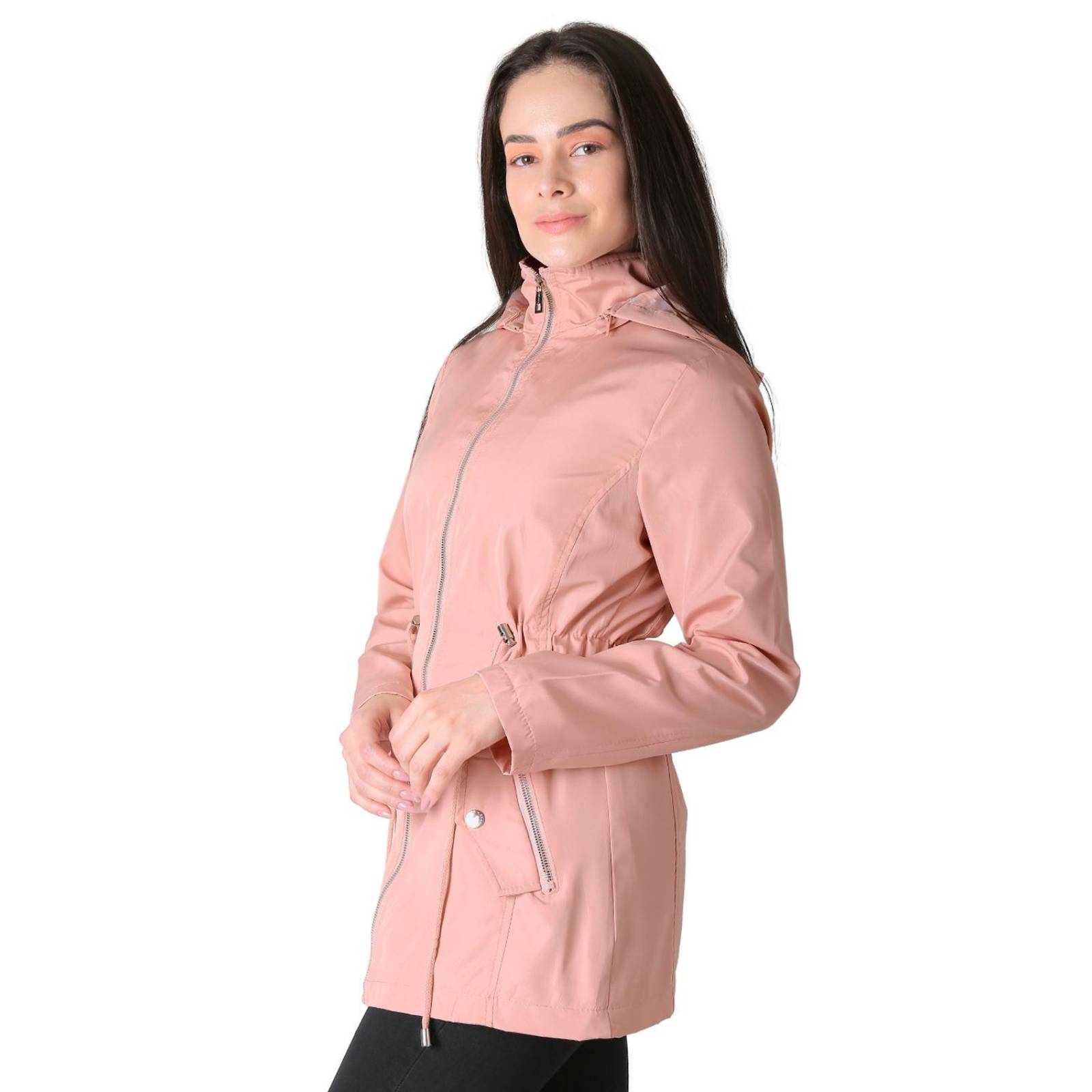 Chamarra Mujer Rosa Absolutti 53404613 