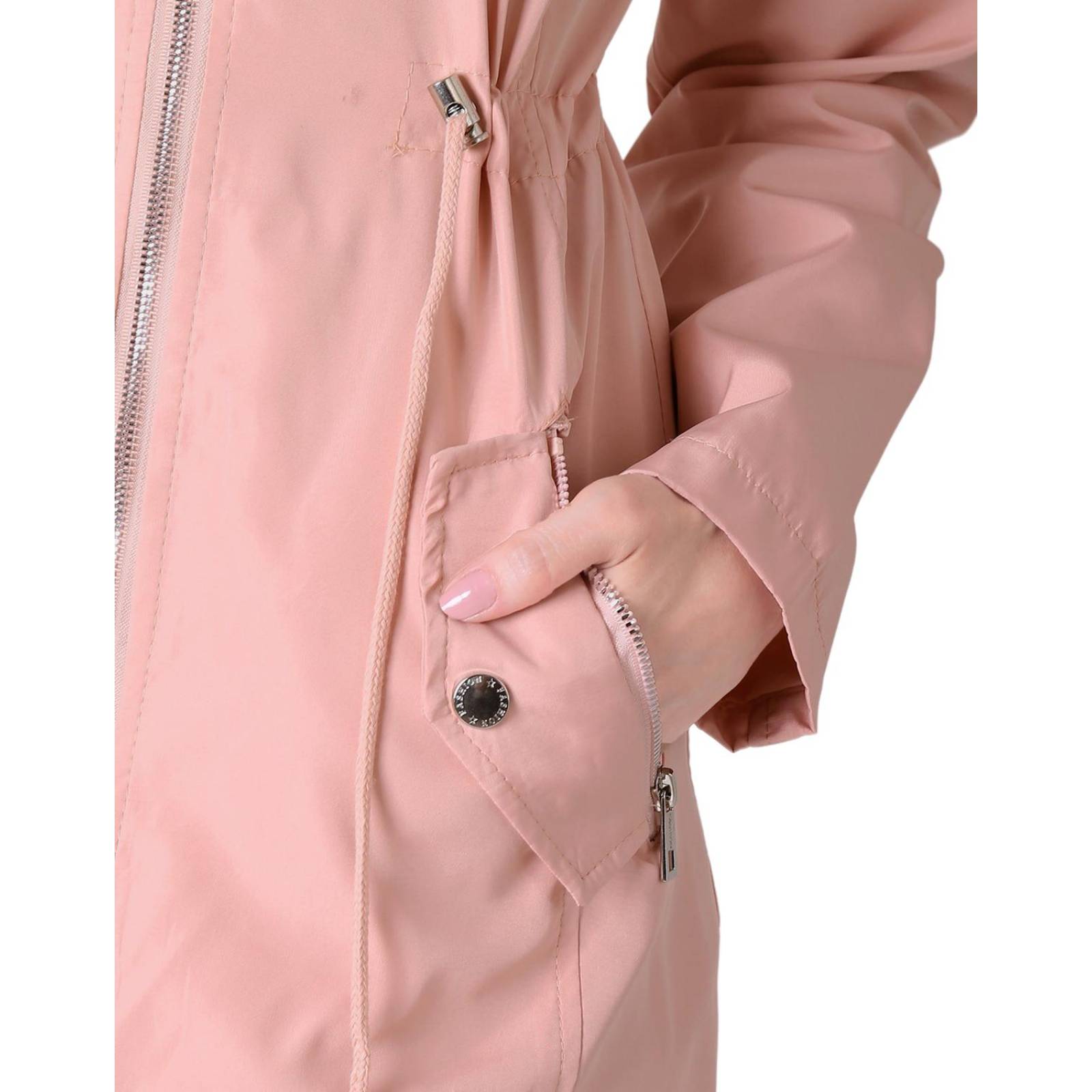 Chamarra Mujer Rosa Absolutti 53404613 