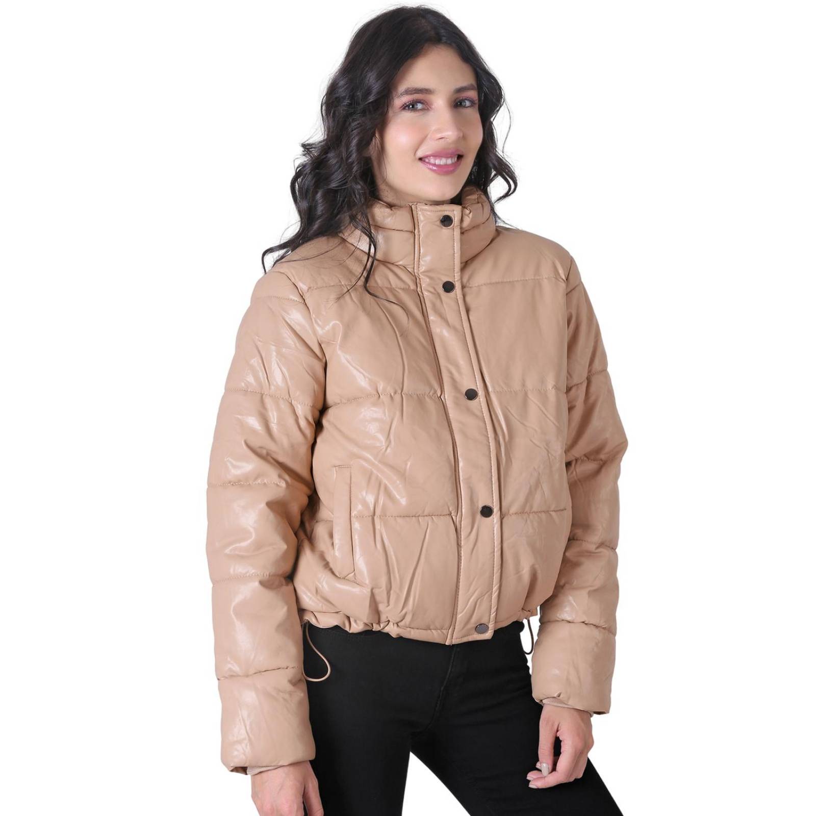 Chamarra Mujer Beige Roosevelt 50104866 