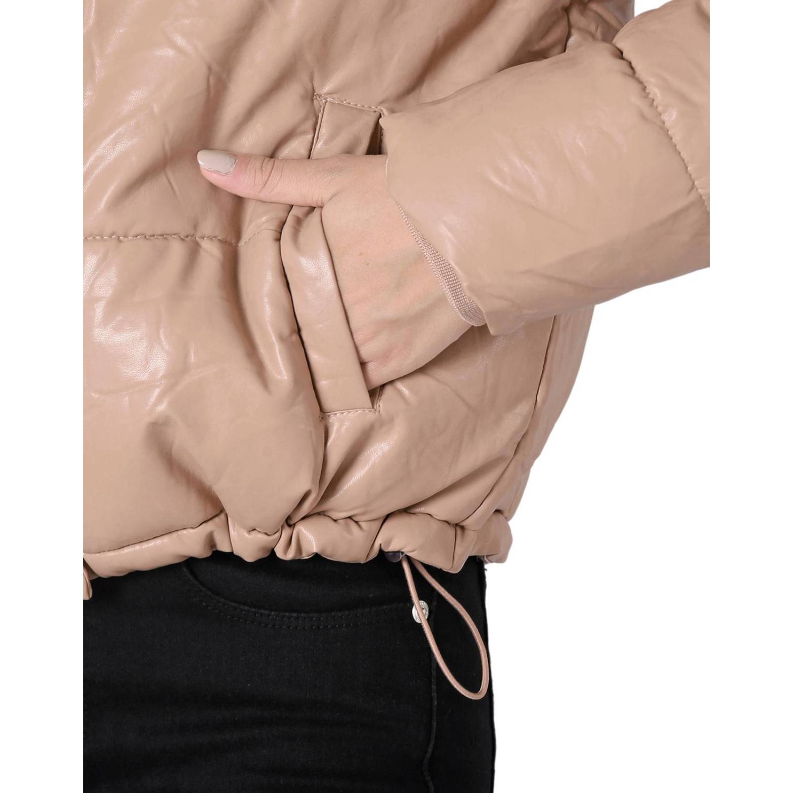 Chamarra Mujer Beige Roosevelt 50104866 