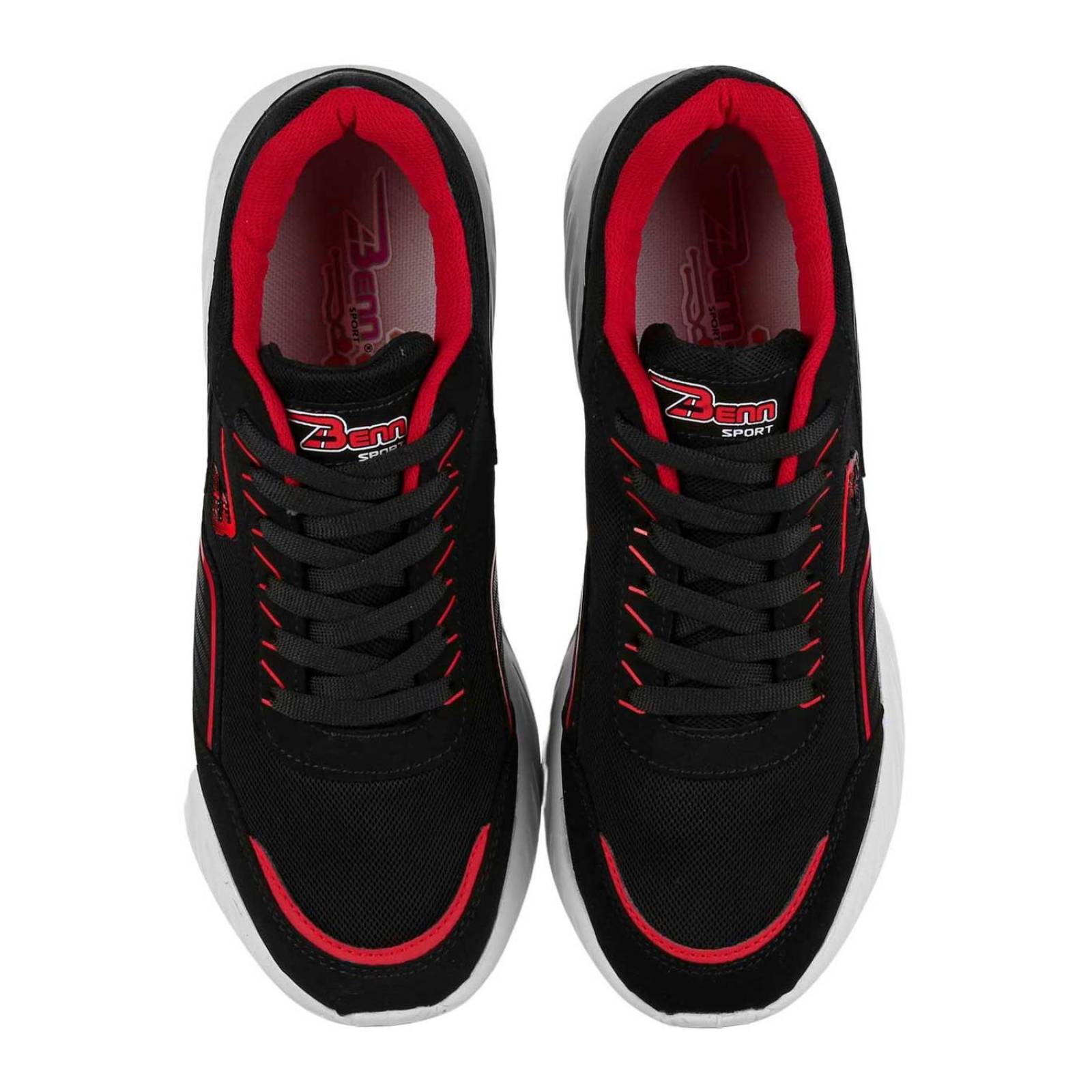 Tenis Hombre Deportivo Piso Negro Benn Sport 19803903 