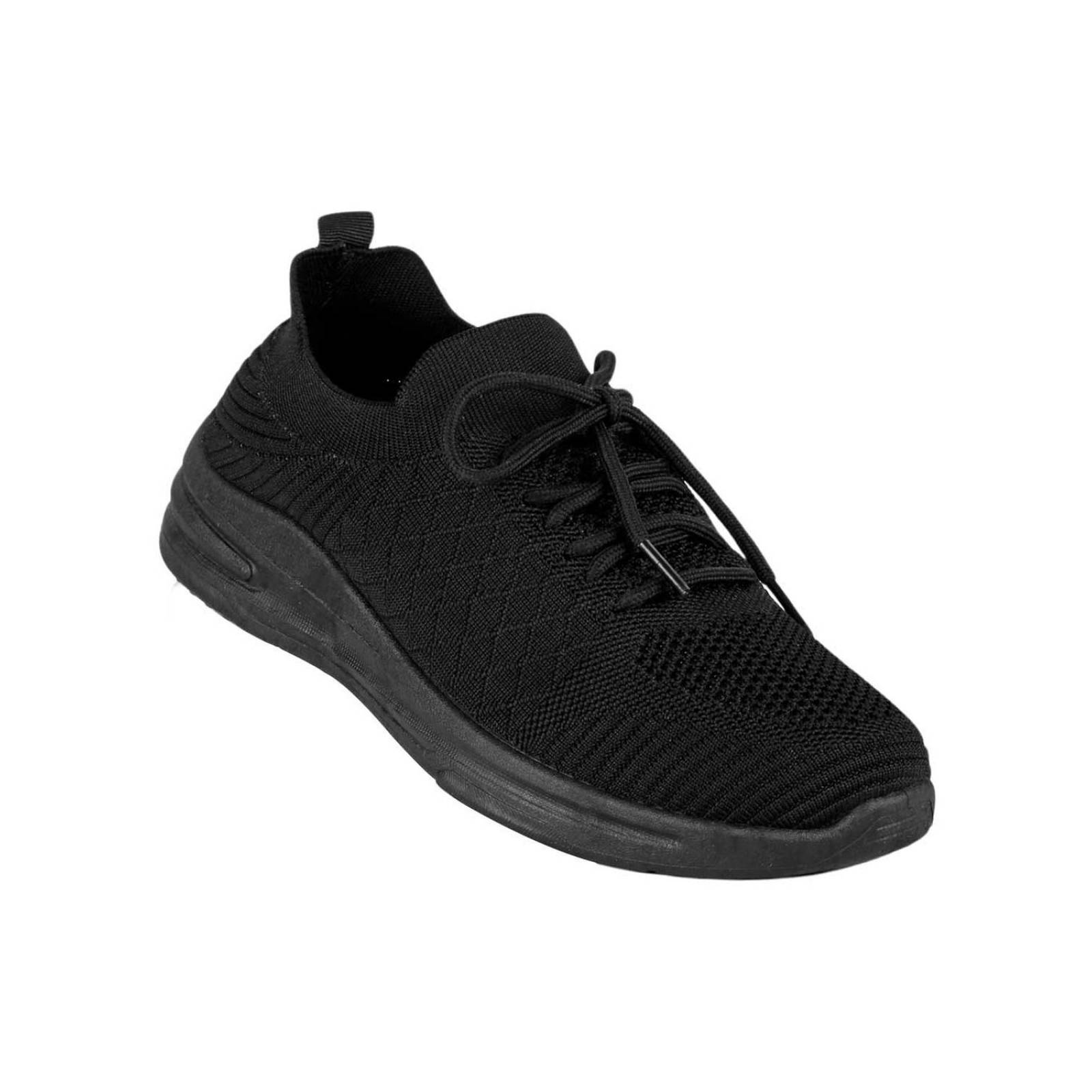 Tenis Mujer Casual Negro Comfort Foam 11404003 