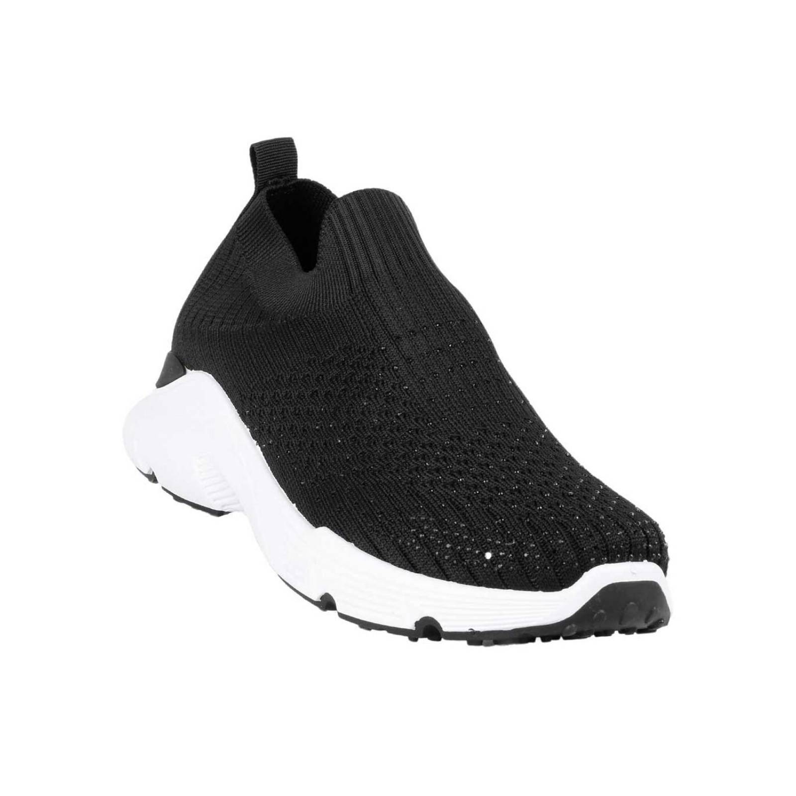 Tenis Mujer Casual Negro Via Urbana 06804018