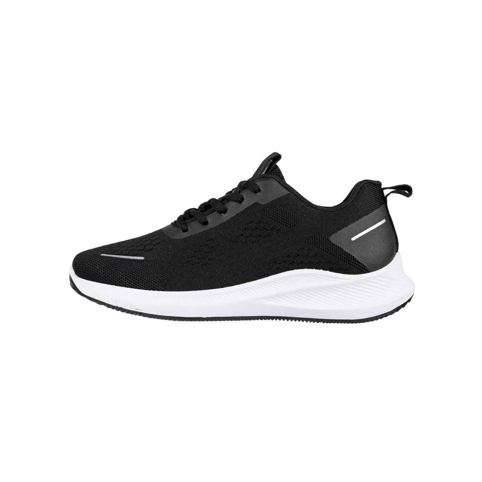 Tenis Mujer Casual Negro Via Urbana 06804001 