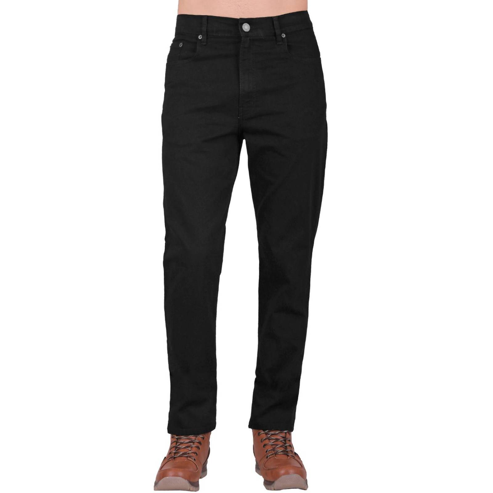 Jeans Hombre Básico Recto Power Negro Oggi 59103004