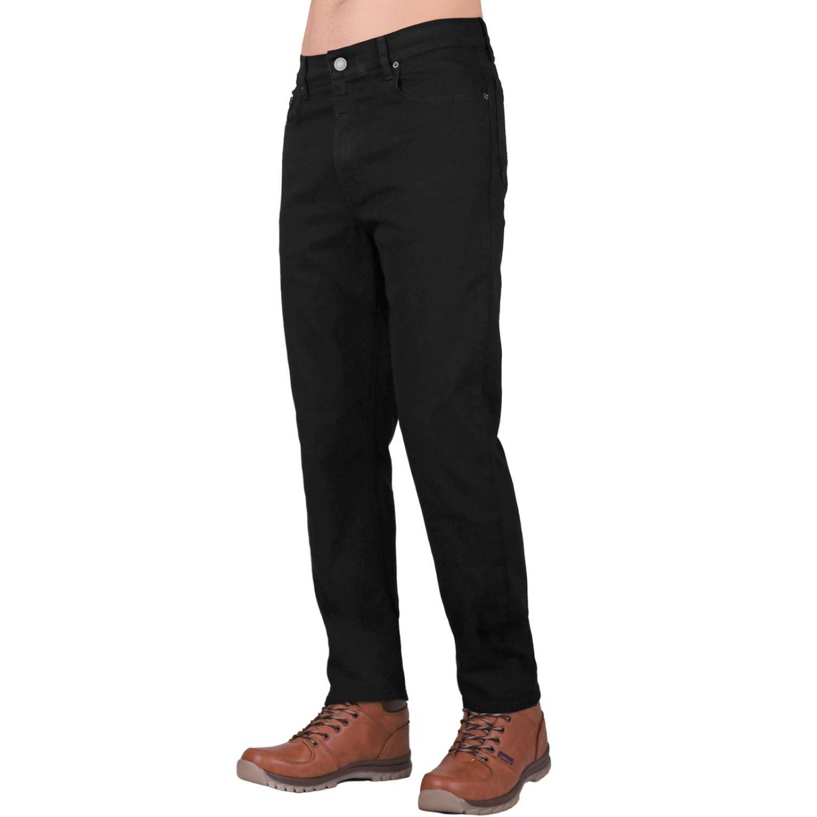 Jeans Hombre Básico Recto Power Negro Oggi 59103004