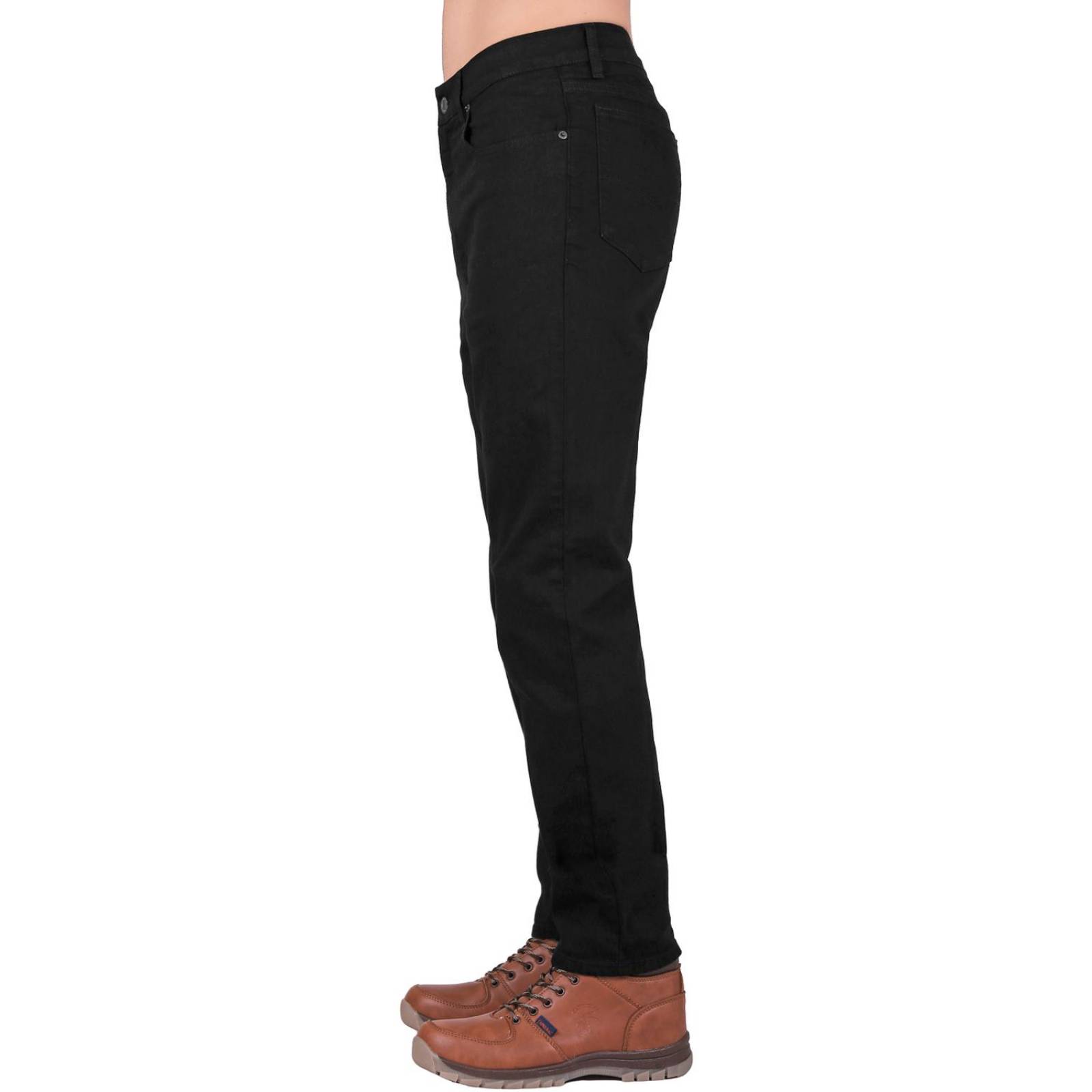 Jeans Hombre Básico Recto Power Negro Oggi 59103004