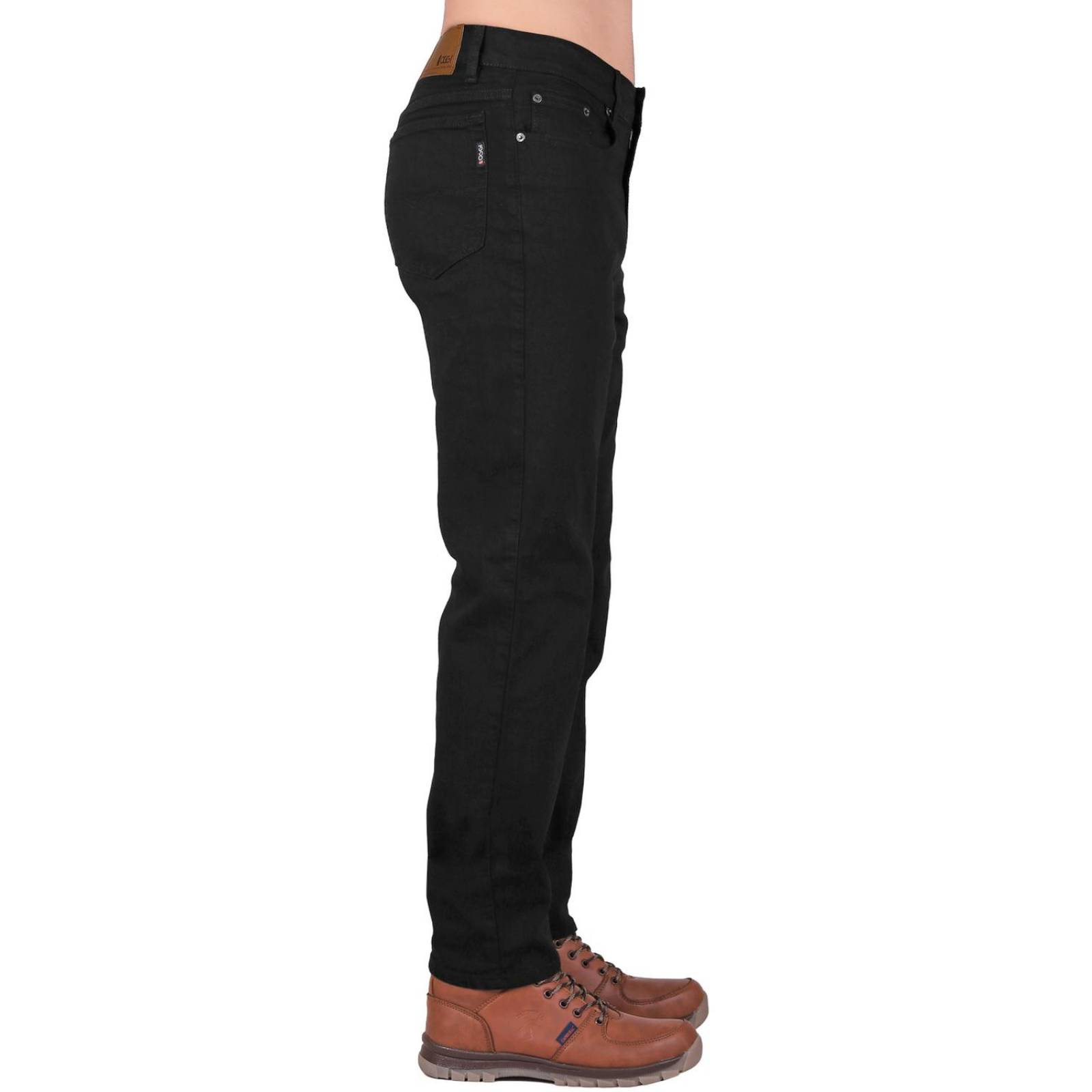 Jeans Hombre Básico Recto Power Negro Oggi 59103004