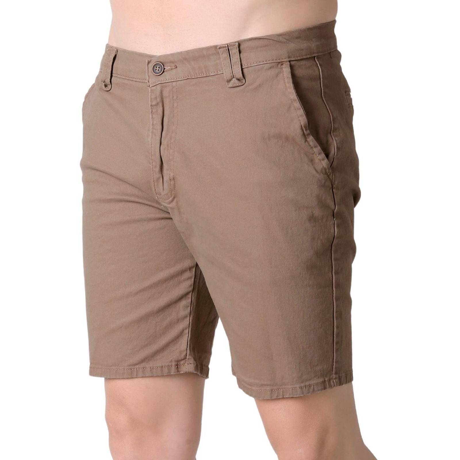Khaki Shorts Outfit Bermuda Cafe Hombre Bermuda Hombre Casual Café
