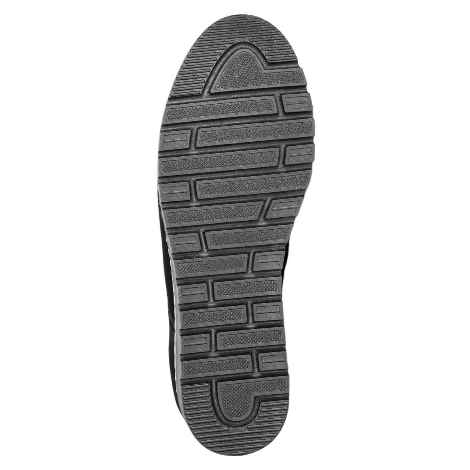 Zapato Mujer Oxford Casual Piso Negro Stfashion 00303101 