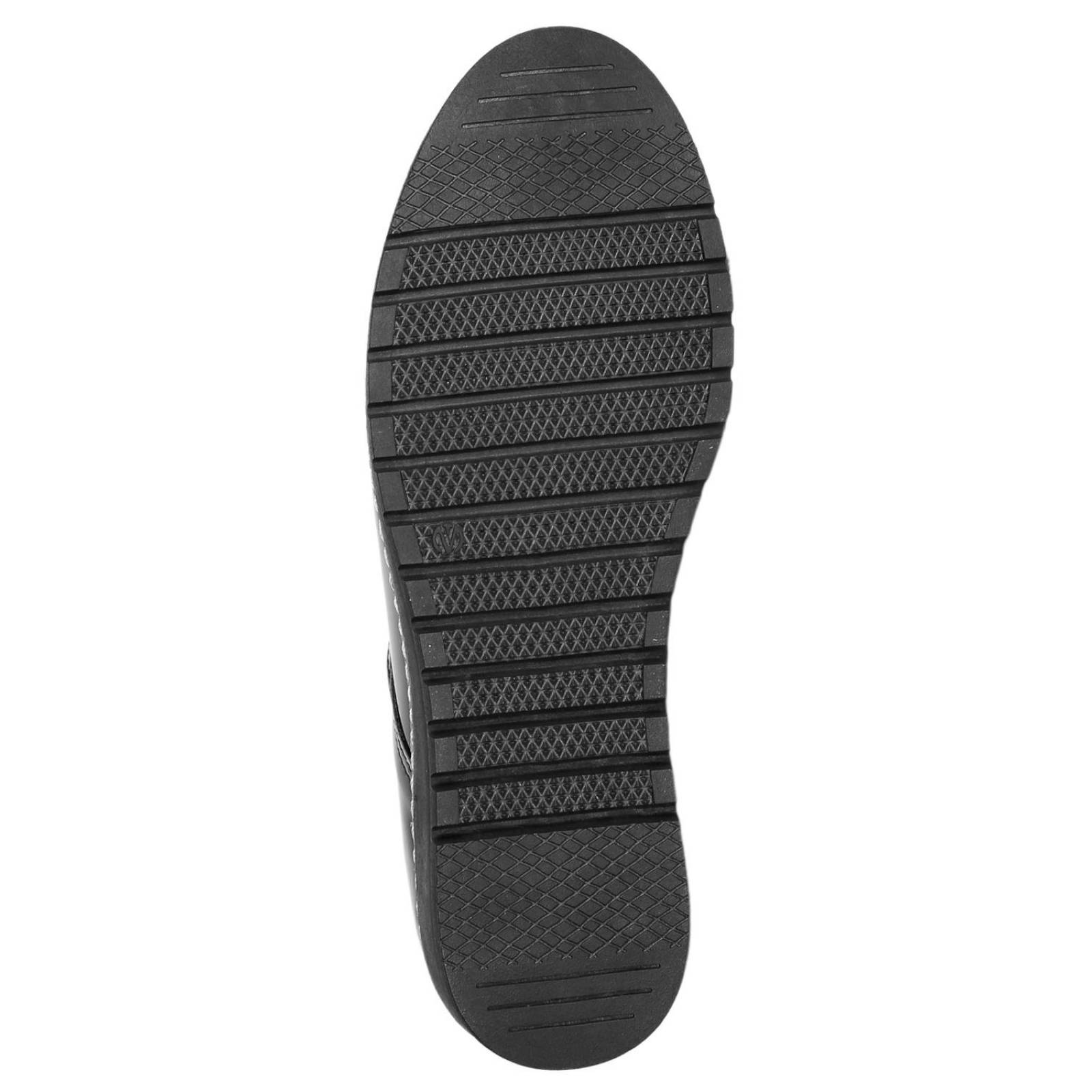 Zapato Mujer Oxford Casual Piso Negro Stfashion 00302907 