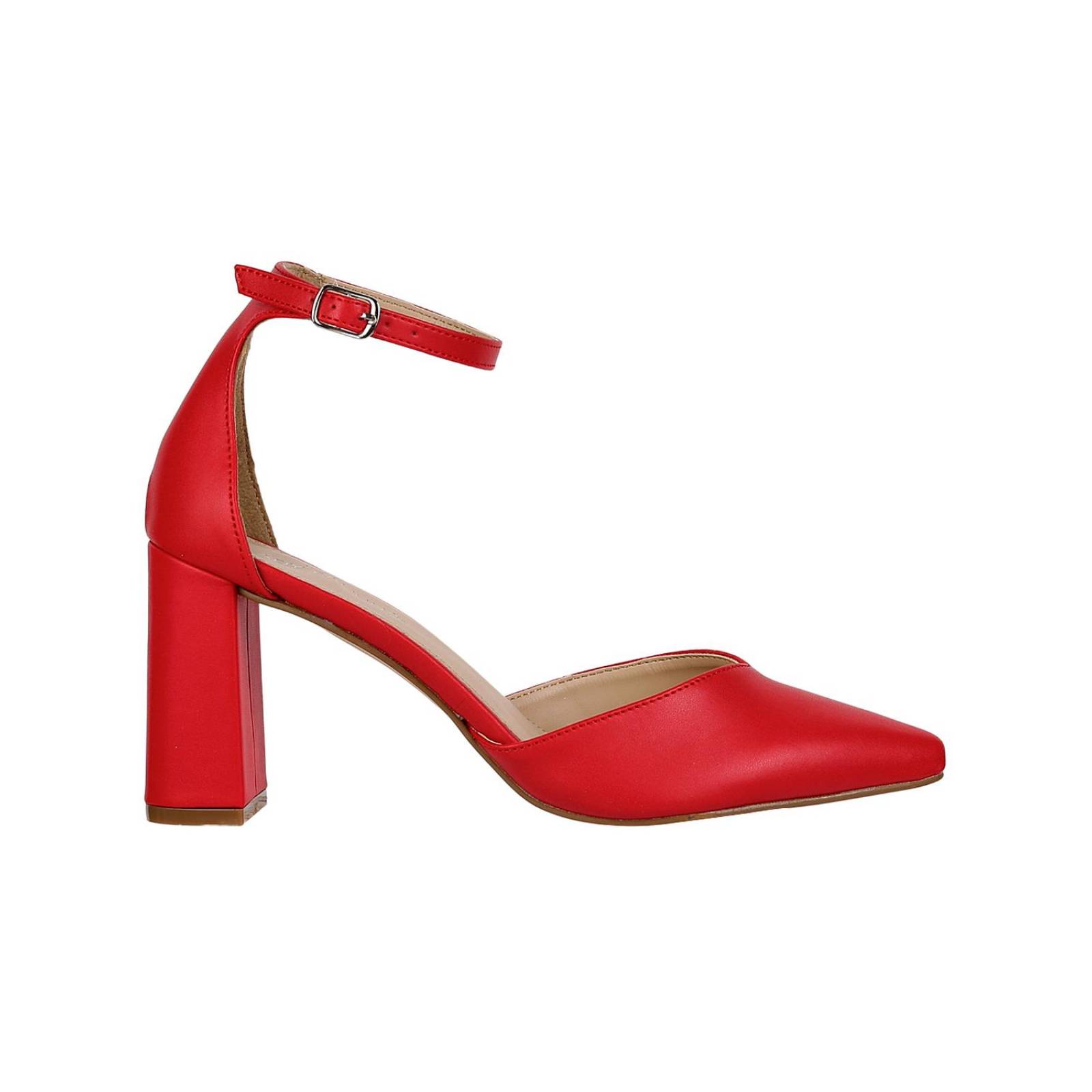 Zapatilla Mujer Tacón Rojo Lady Paulina 02703809 