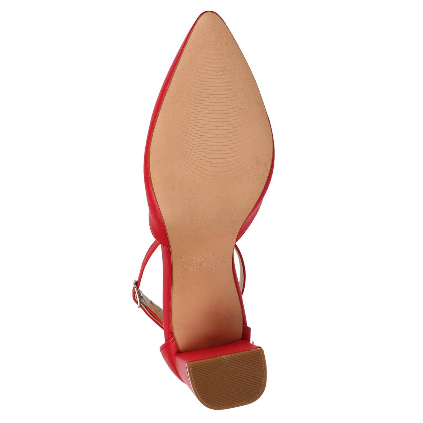 Zapatilla Mujer Tacón Rojo Lady Paulina 02703809 