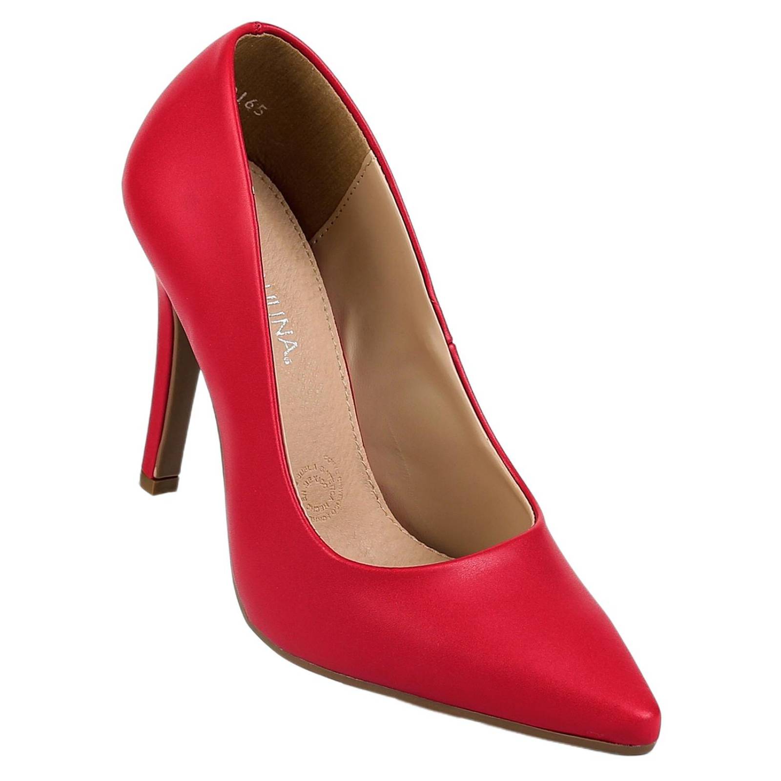 Zapatilla Mujer Tacón Rojo Lady Paulina 02703802 