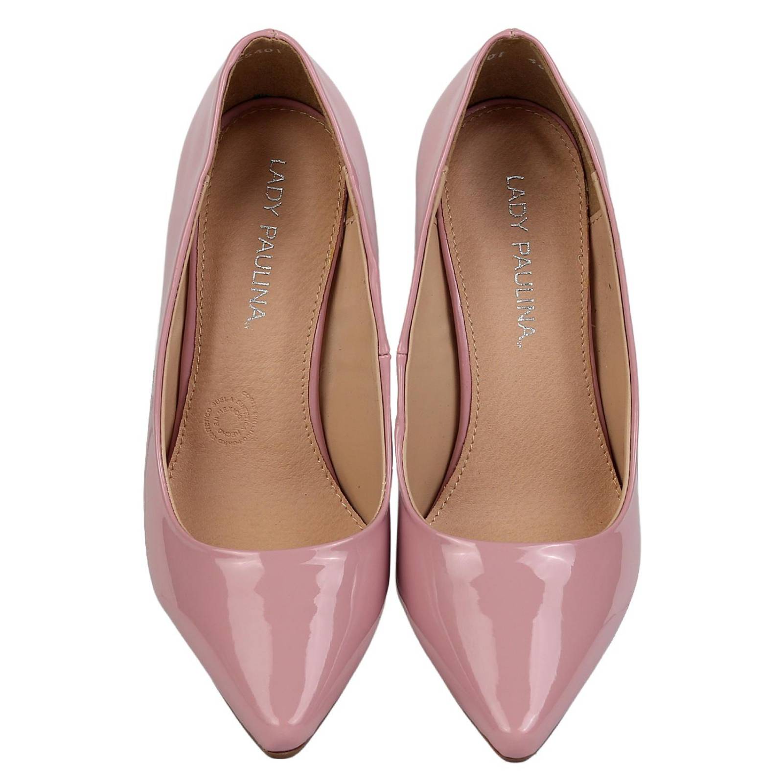 Zapatilla Mujer Tacón Rosa Lady Paulina 02703803 