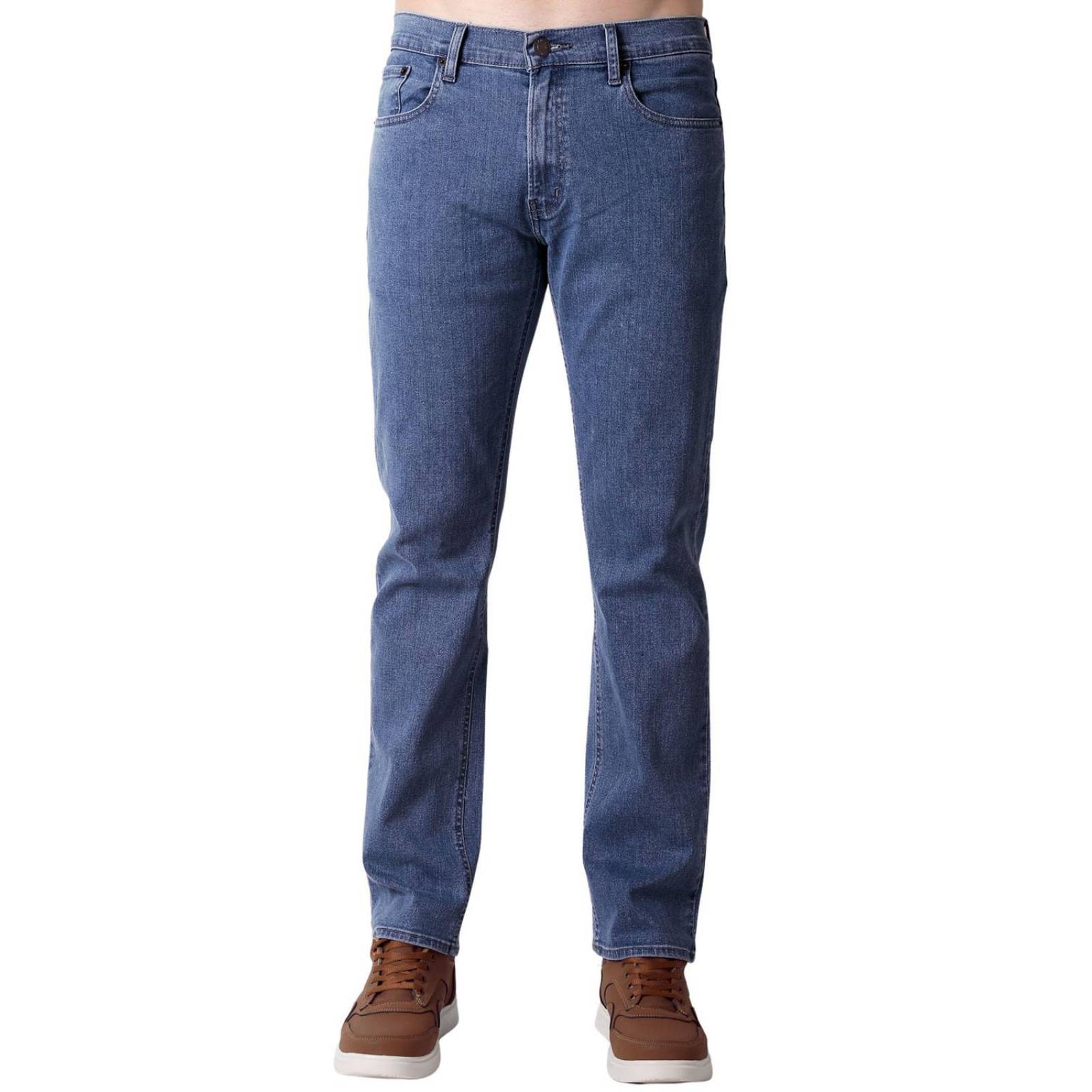 Jeans Hombre Basico Recto Azul Oggi 59105022 