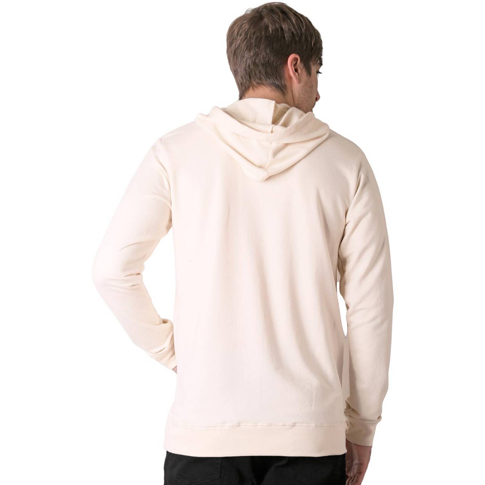 Sudadera Hombre Moda Con Capucha Beige Optima 56505002 