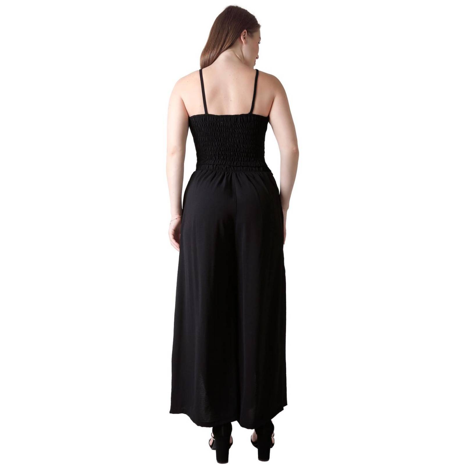 Conjunto Blusa Y Pantalón Casual Negro Stfashion 52405007 