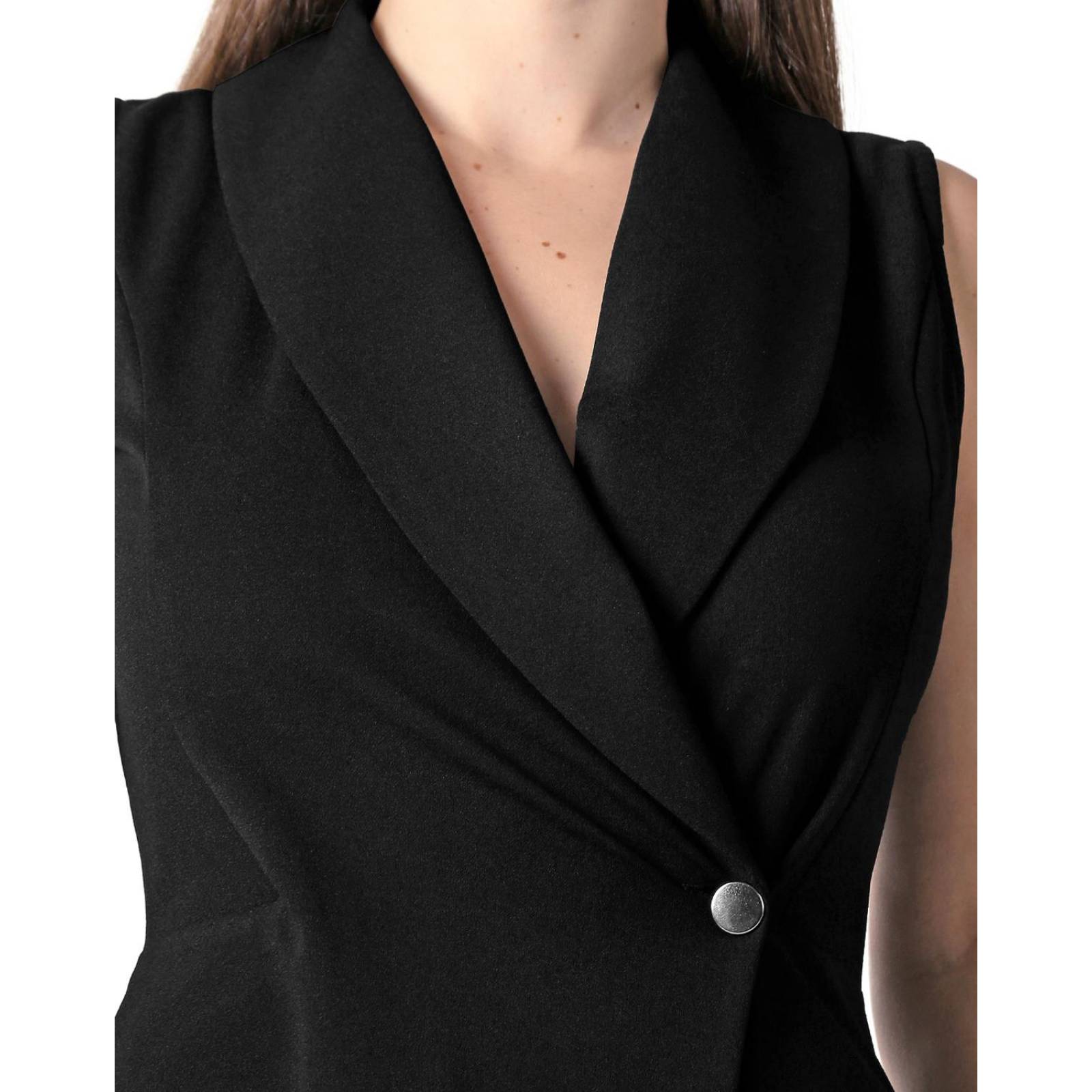 Jumpsuit Mujer Casual Negro Stfashion 79305034 
