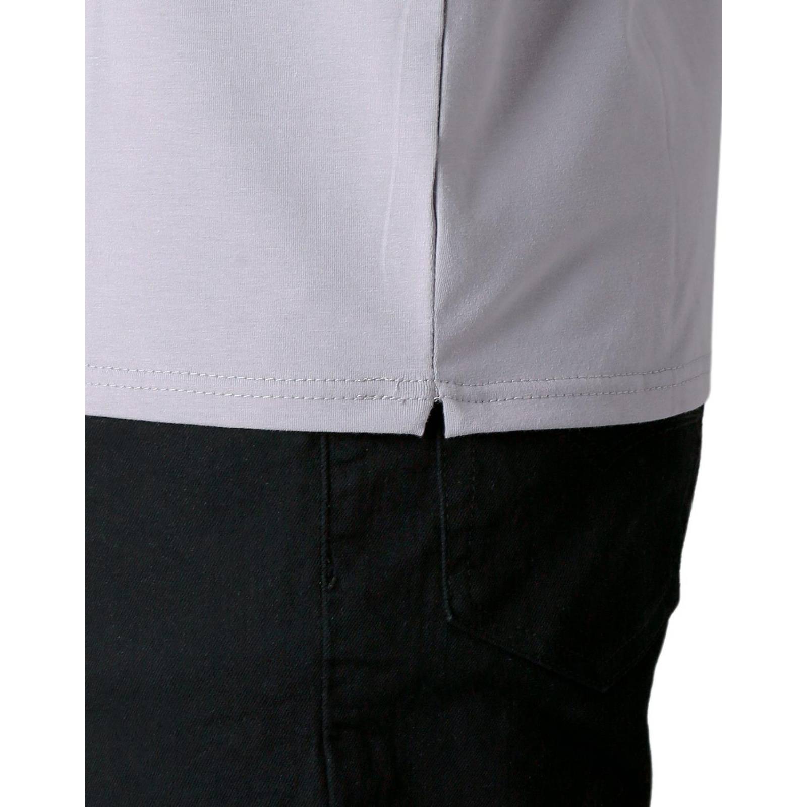 Playera Hombre Moda Polo Gris Roosevelt 50105019 