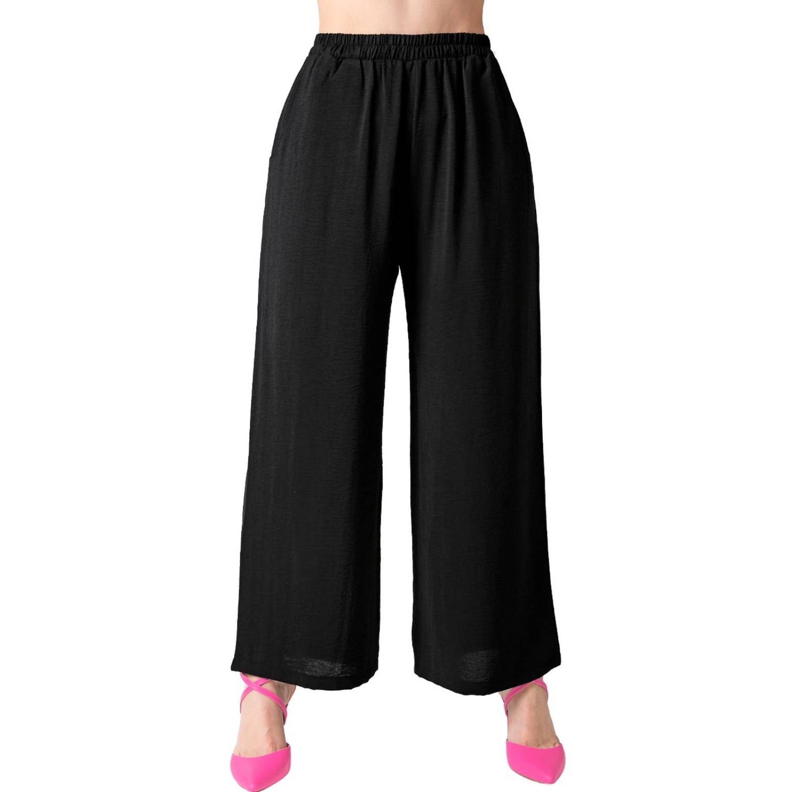 Conjunto 2 Piezas Blusa Y Pantalón Mujer Casual Negro Stfashion 52405005 