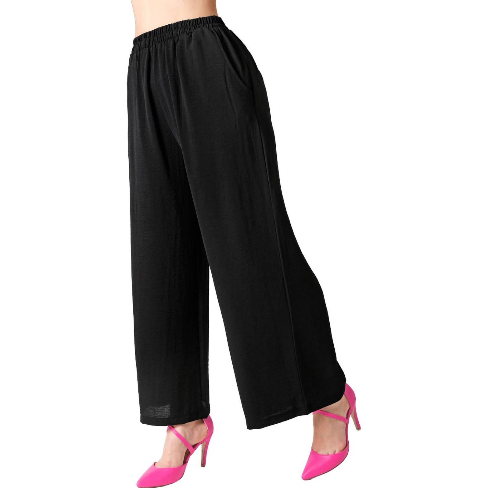 Conjunto 2 Piezas Blusa Y Pantalón Mujer Casual Negro Stfashion 52405005 