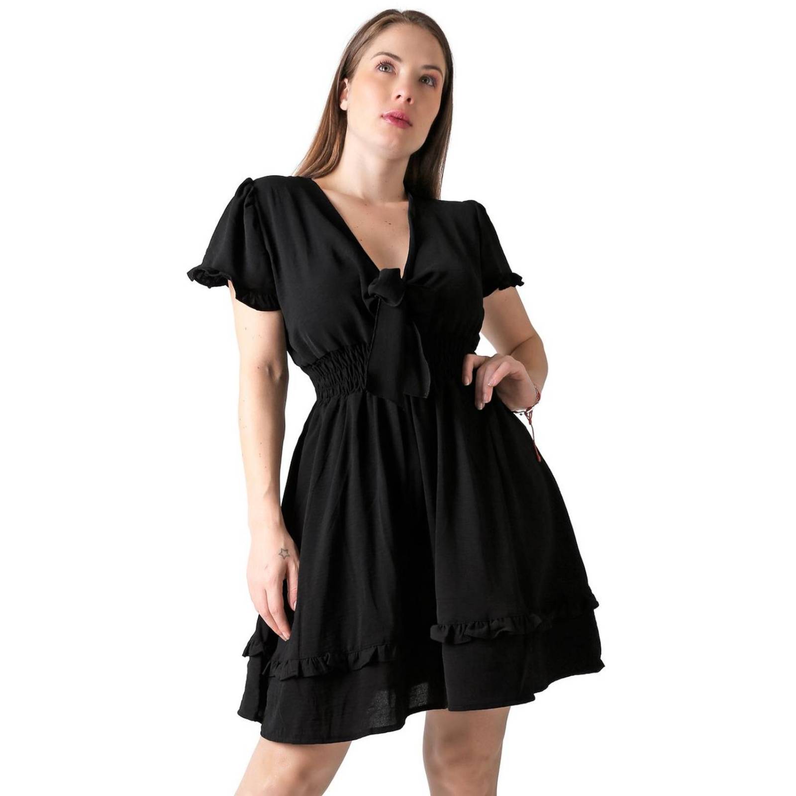Vestido Mujer Casual Negro Stfashion 52405000 