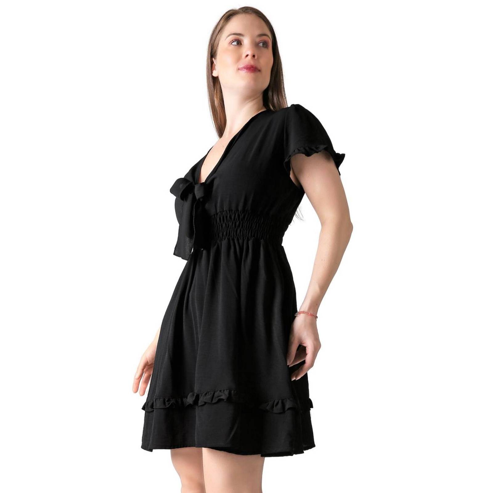 Vestido Mujer Casual Negro Stfashion 52405000 