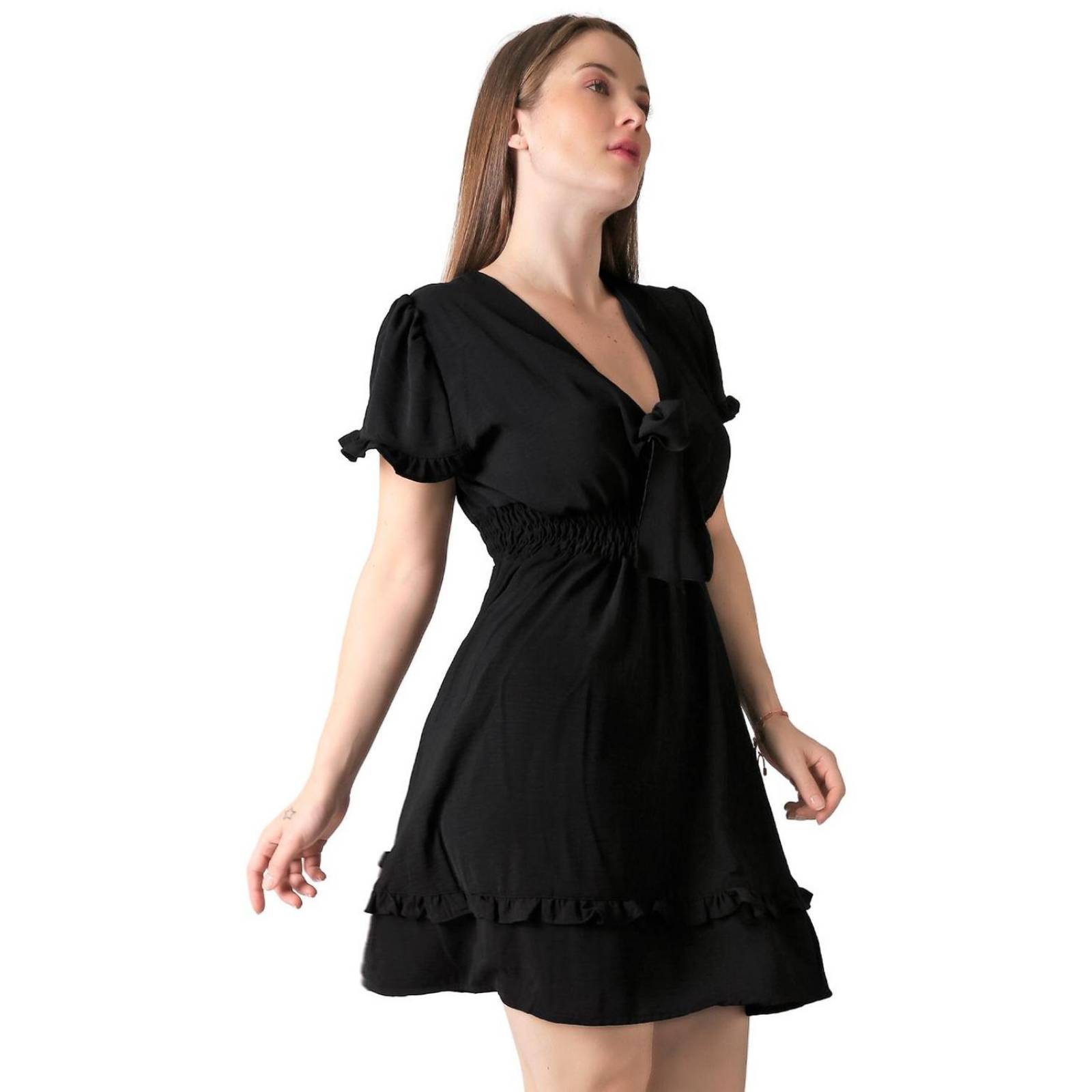 Vestido Mujer Casual Negro Stfashion 52405000 