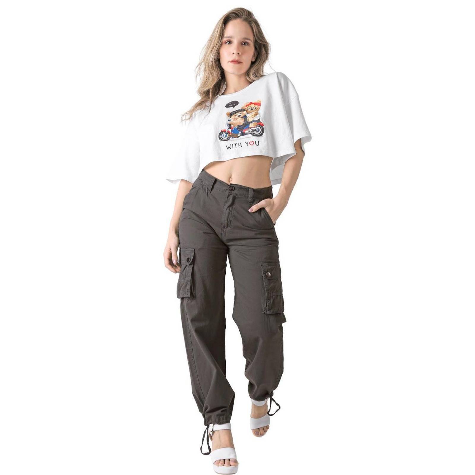 Pantalón Mujer Moda Jogger Verde Roosevelt 50105010