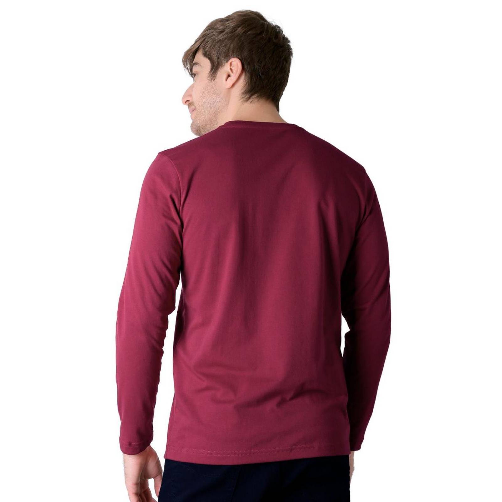 Playera Hombre Basico Camiseta Rojo Stfashion 61705001 