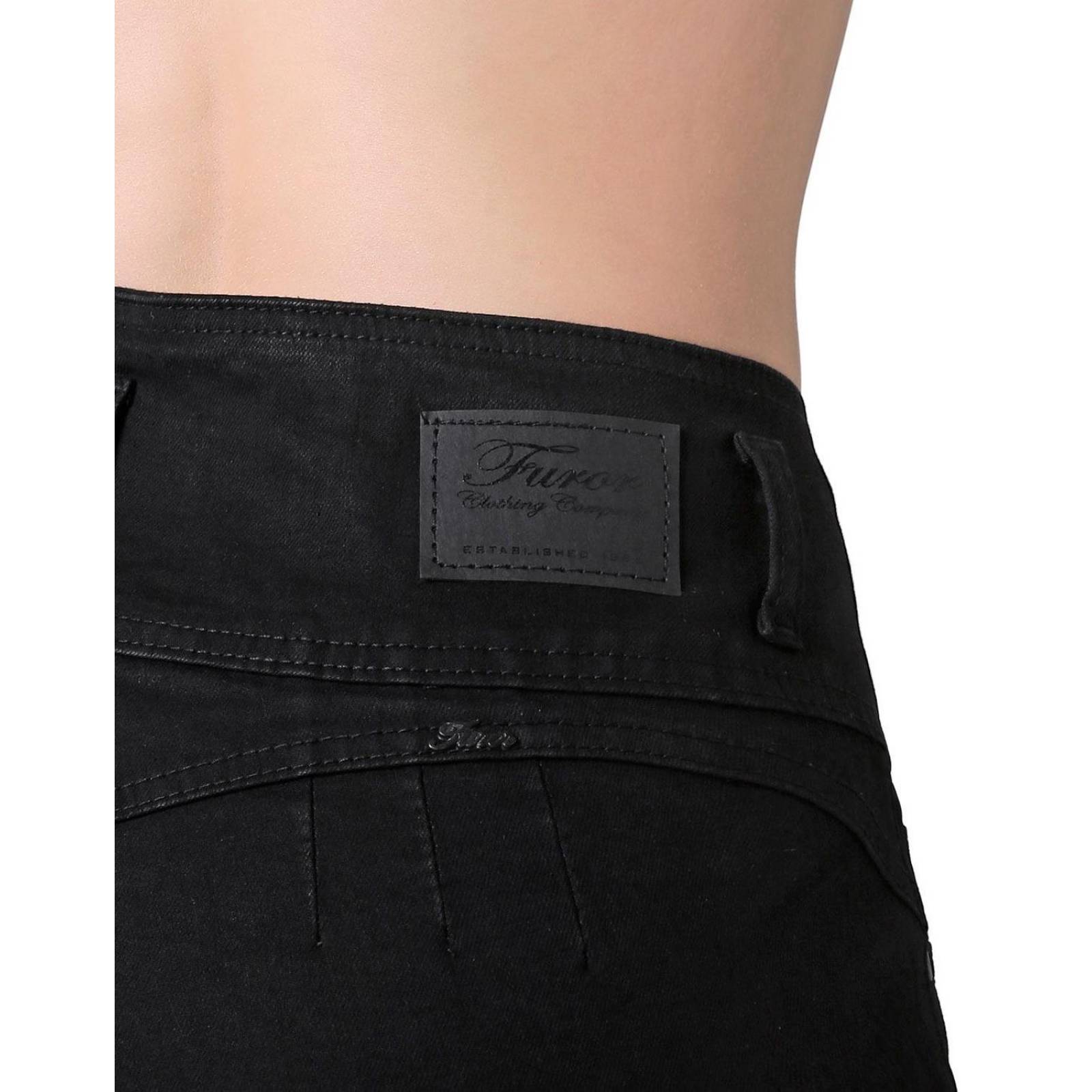 Jeans Mujer Moda Skinny Negro Furor Cartagena 62106828 